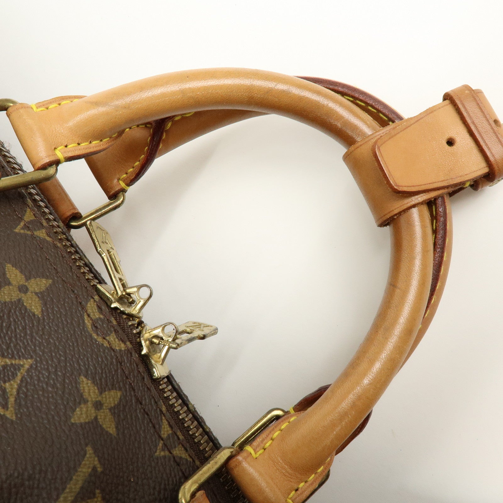 Louis Vuitton Monogram Keep All 50 Boston Bag Brown M41426