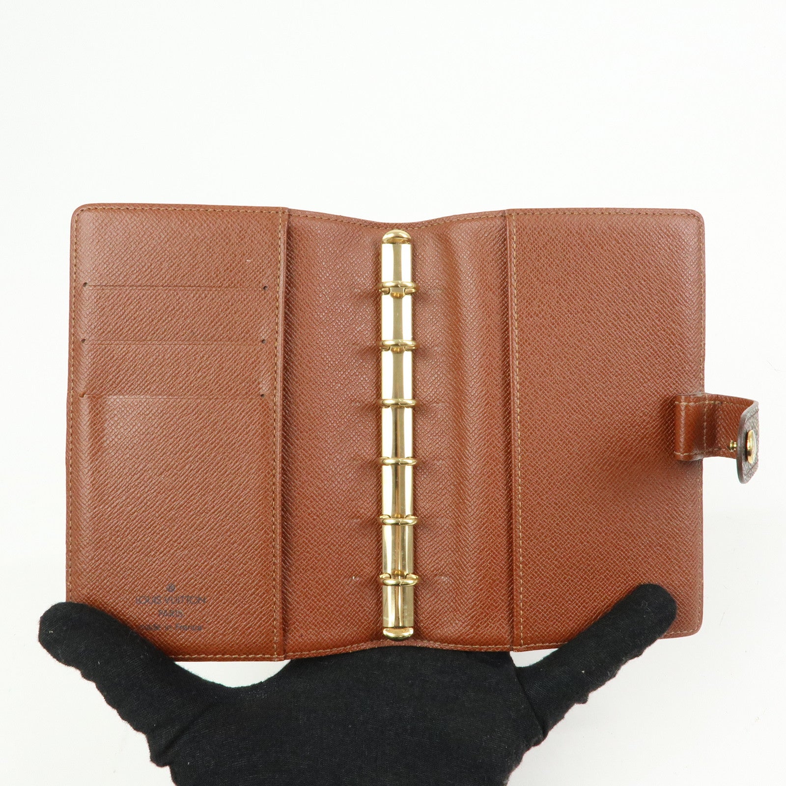 Louis Vuitton Monogram Agenda PM Planner Cover Brown R20005