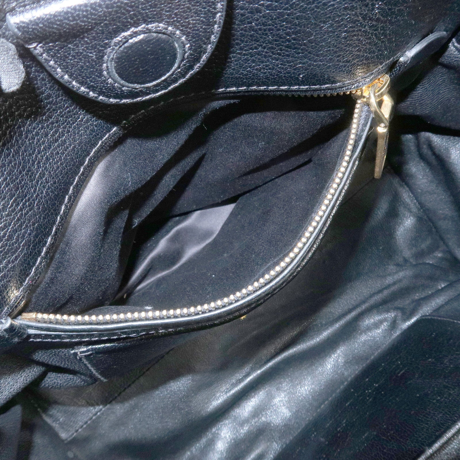 MIU MIU Biker Denim 2Way Tote Bag Hand Bag Shoulder Bag Blue RN1031