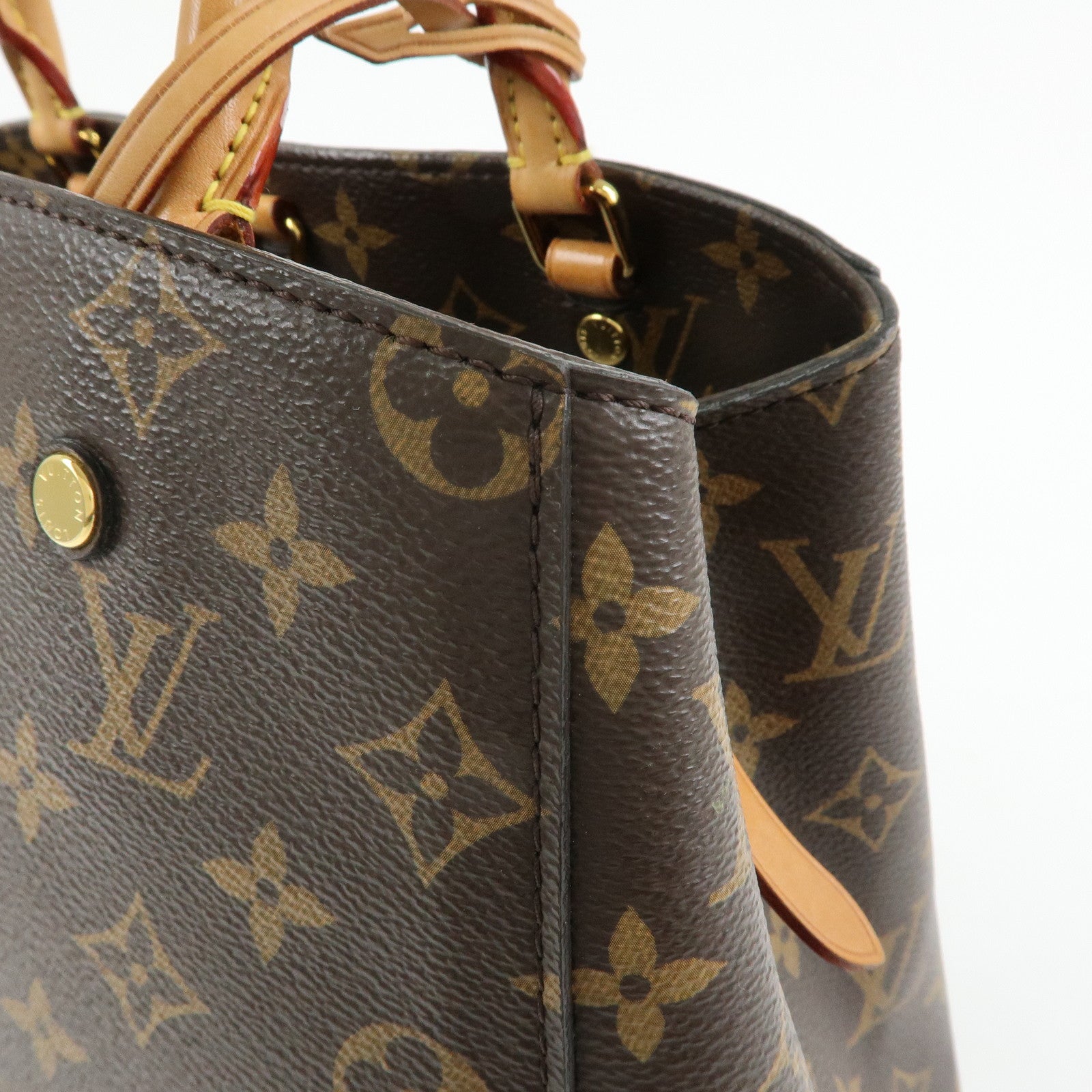 Louis Vuitton Monogram Montaigne MM 2Way Bag Hand Bag M41056
