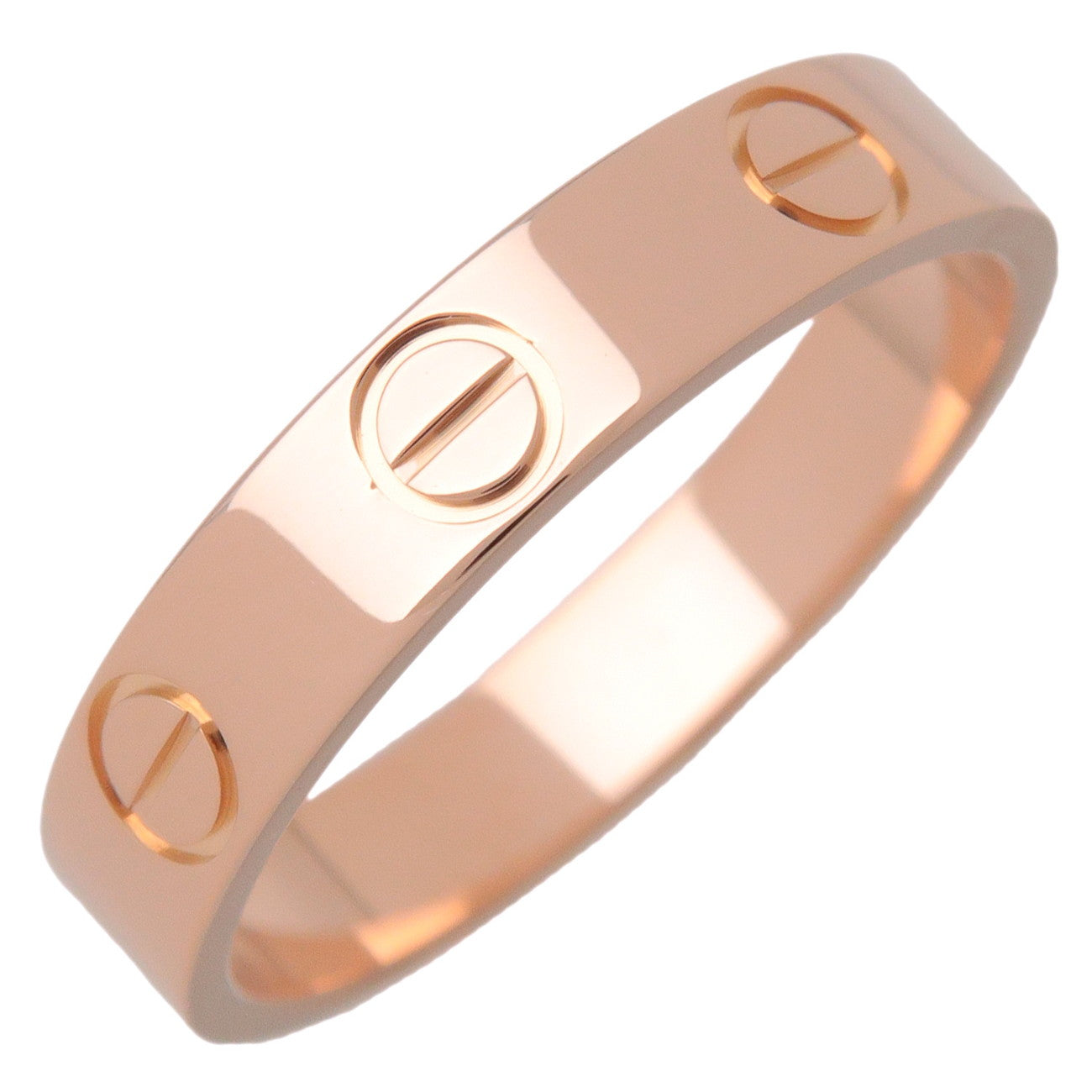 Cartier Mini Love Ring K18 750PG Rose Gold #50 US5.25 EU50 HK11.5