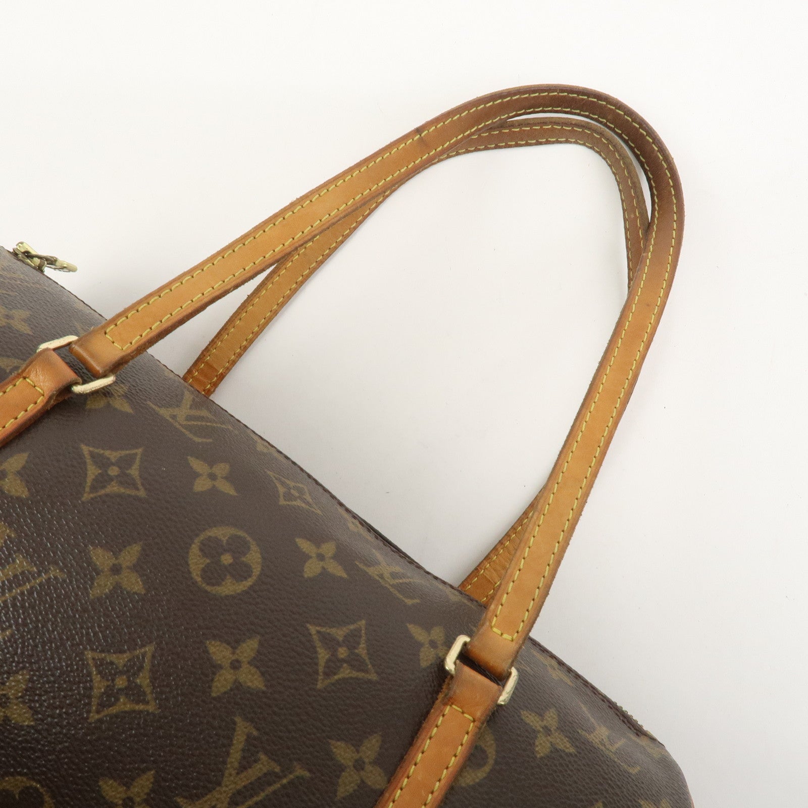 Louis Vuitton Monogram Papillon 30 Hand Bag Brown M51385