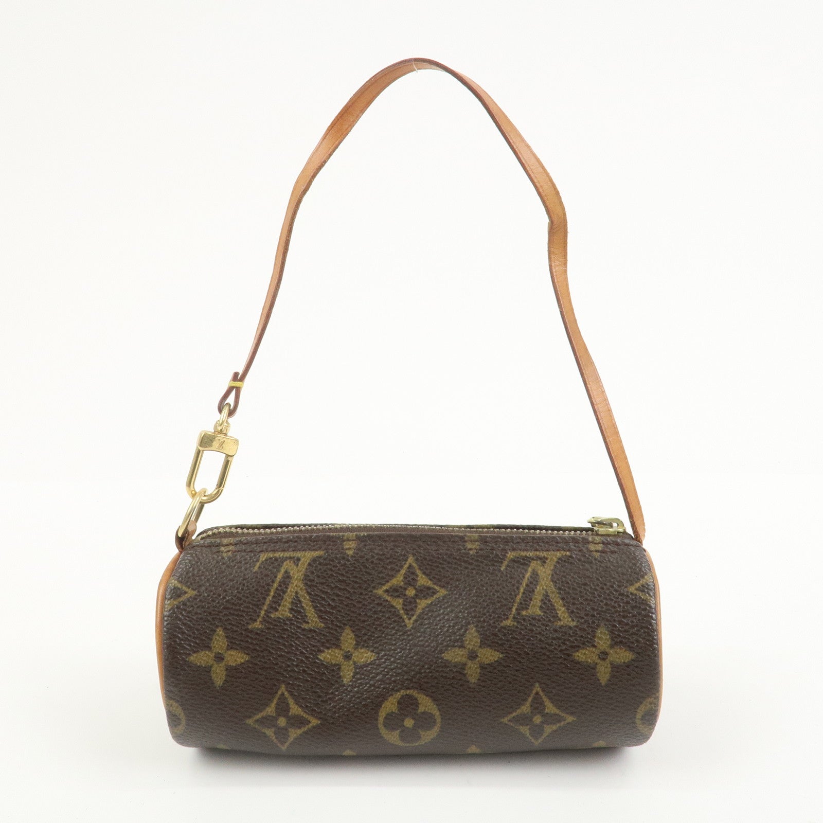 Louis Vuitton Mini Pouch for Papillon Bag New Style Brown