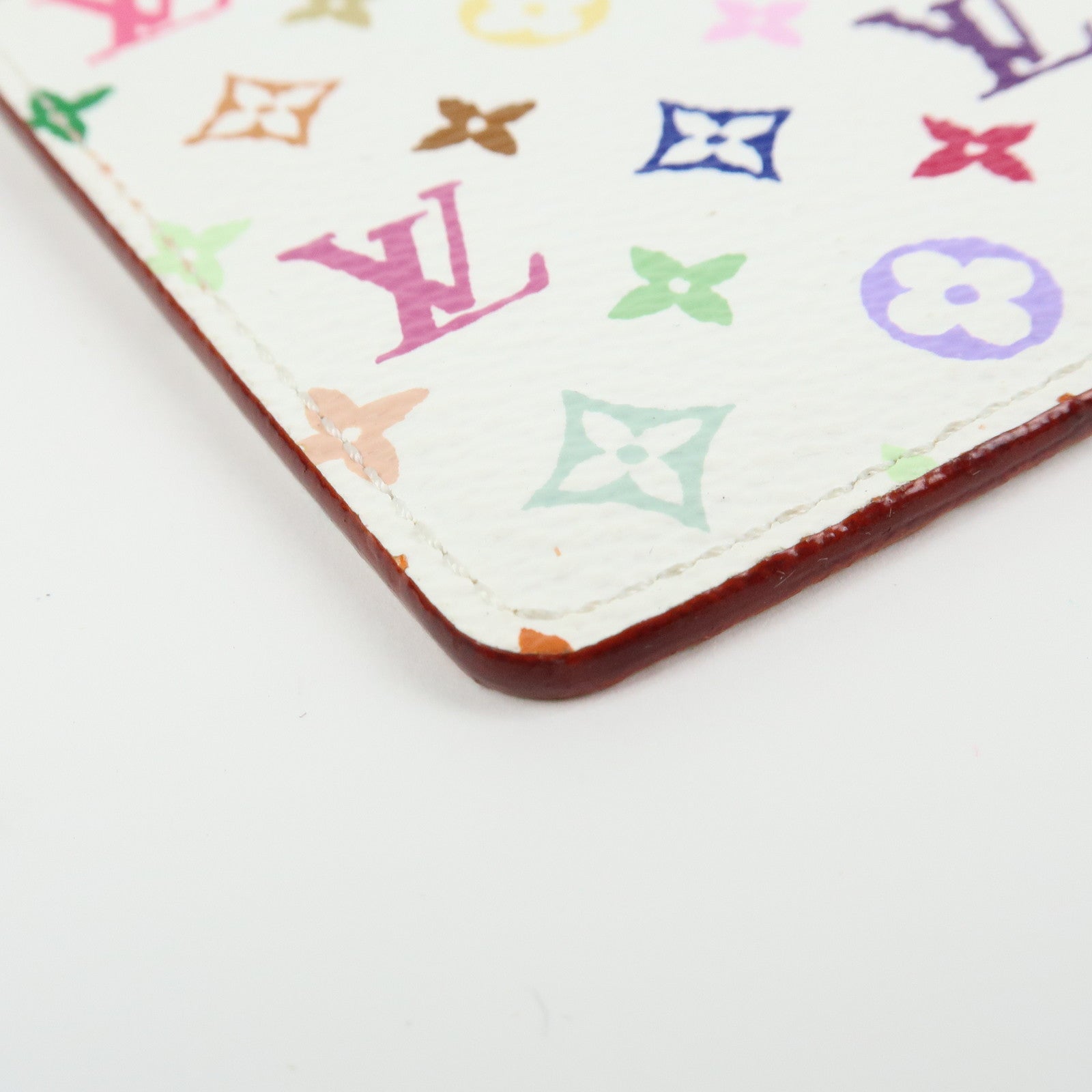 Louis Vuitton Monogram Étui Miroir Multicolor Blanc M92651