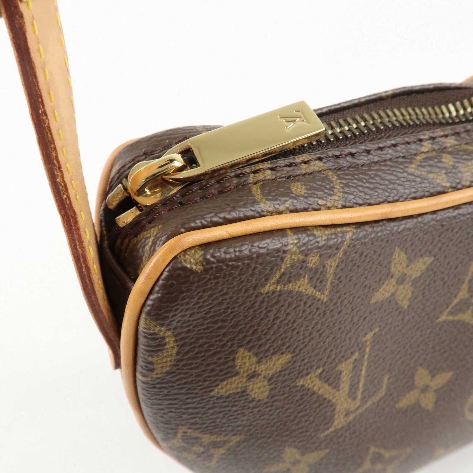 Louis Vuitton Monogram Pochette Croissant Shoulder Bag M51510 Used