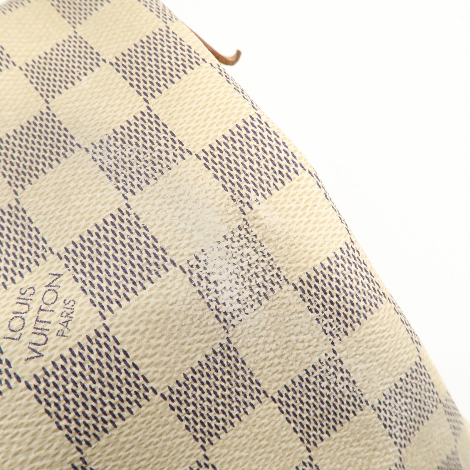 Louis Vuitton Damier Azur Speedy 30 Hand Bag Boston Bag N41533 Used