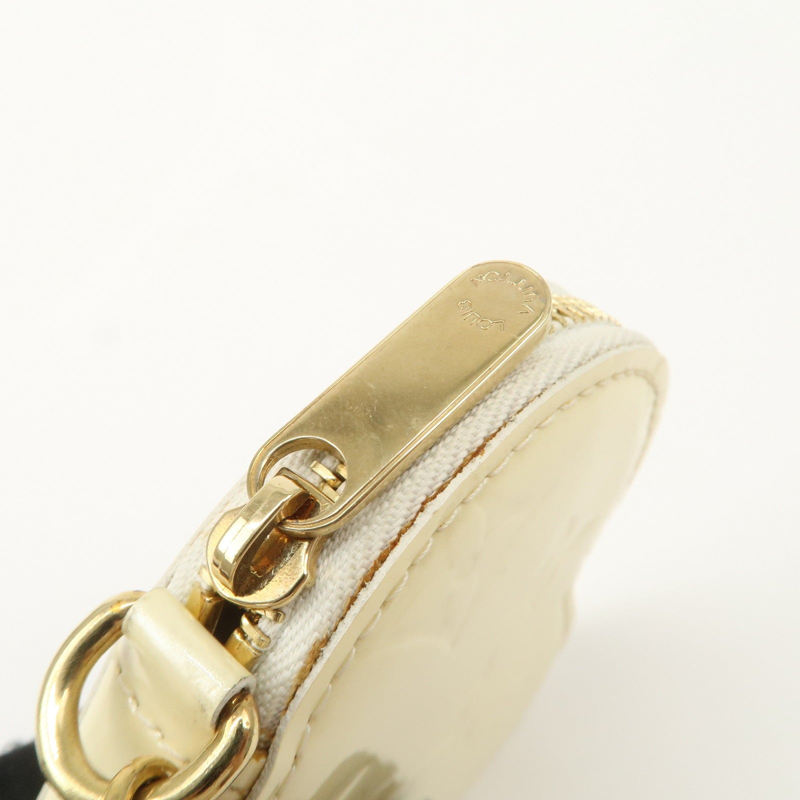 Louis Vuitton Monogram Vernis Porte Monnaie Couer Perle M91918 Used