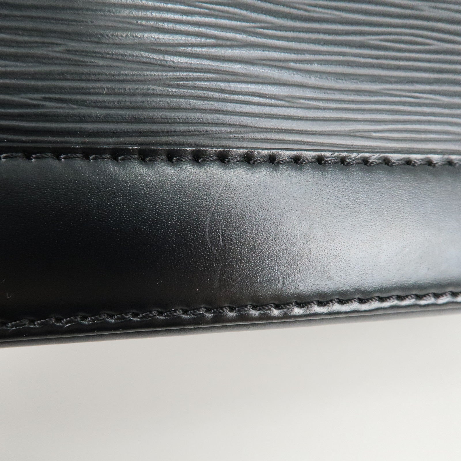 Louis Vuitton Epi Alma BB 2Way Shoulder Bag Noir Pink M54160 Used