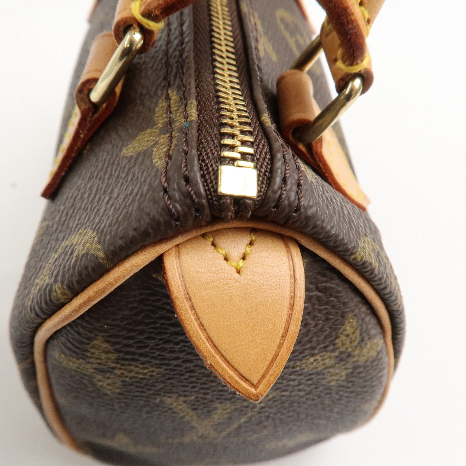 Louis Vuitton Monogram Mini Speedy & Strap M41534 J00145 Used