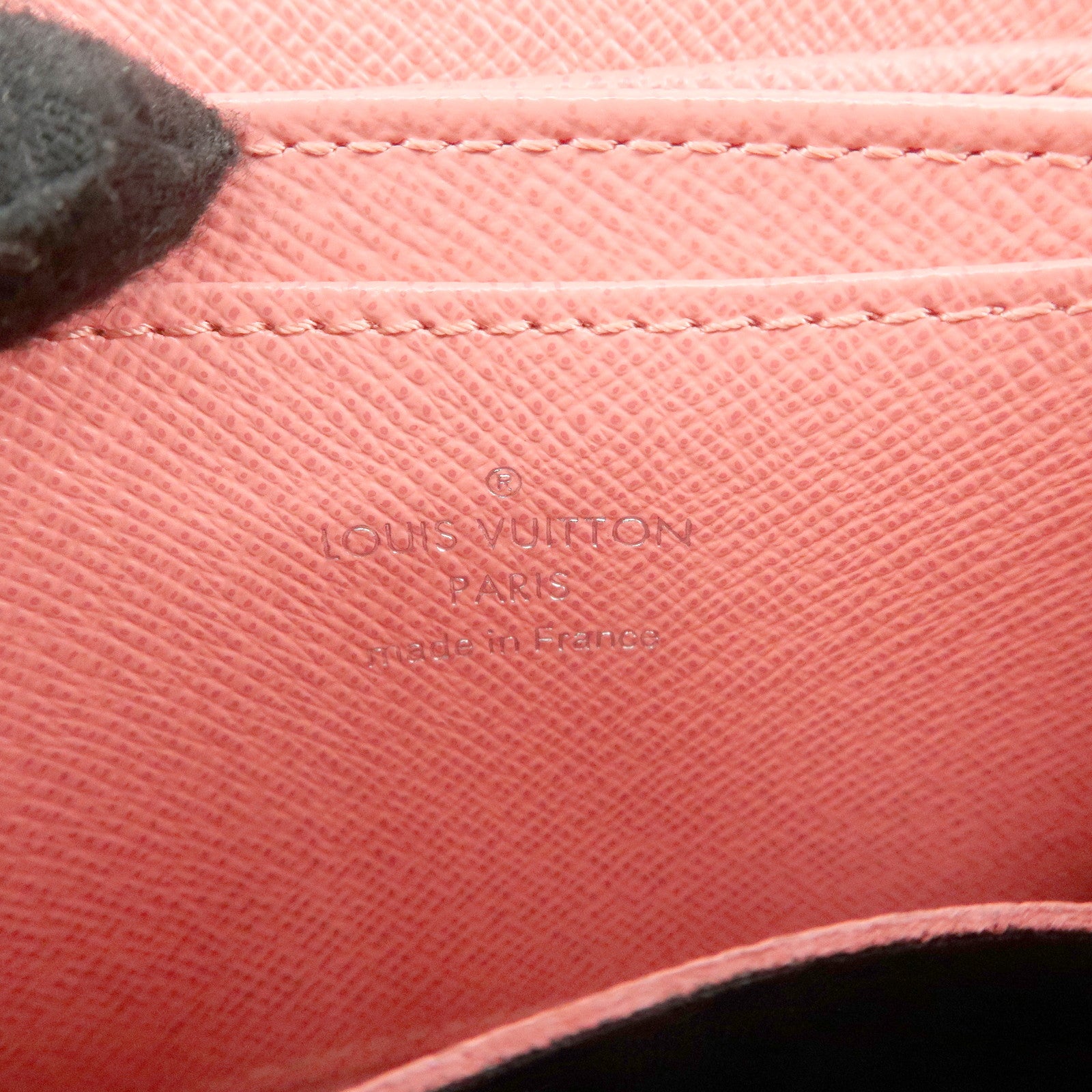 Louis Vuitton Epi Leather Zippy Coin Purse Corail M60593 Used