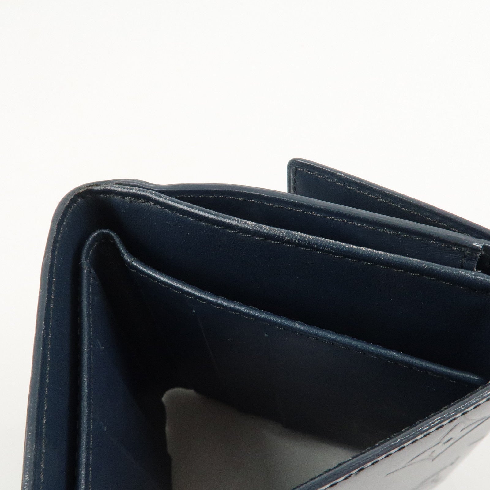 Louis Vuitton Monogram Matte Porte Monnaie Billets Credit M65115 Used
