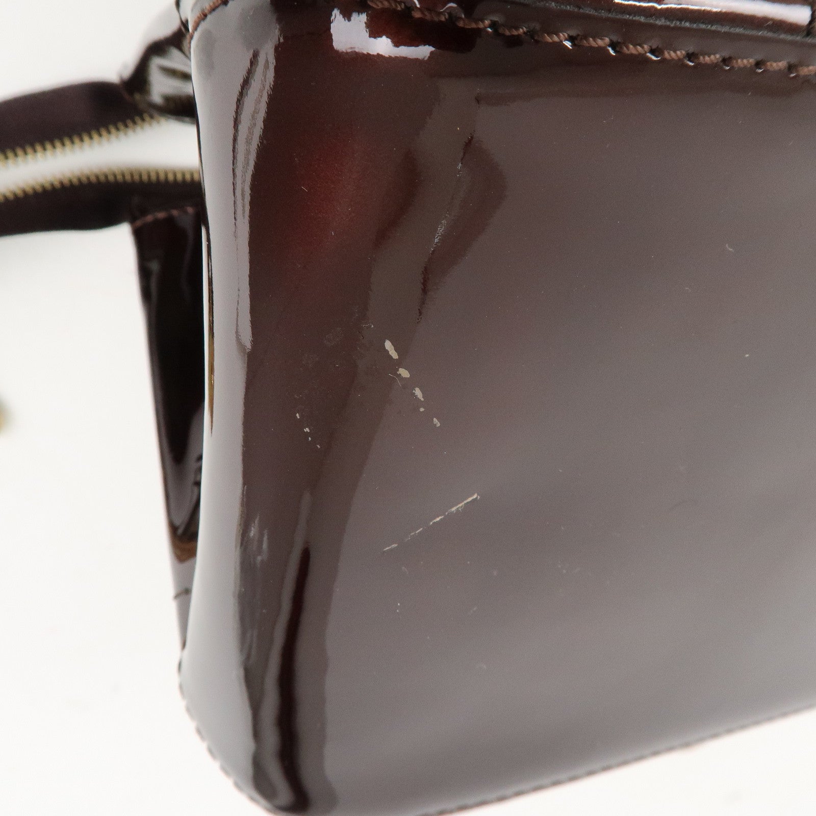 Louis Vuitton Monogram Vernis Rosewood Avenue Hand Bag M93510 Used