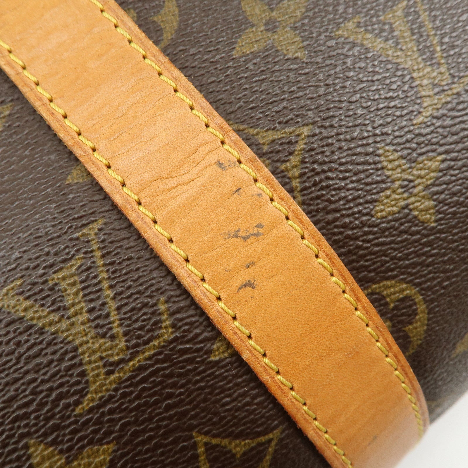 Louis Vuitton Monogram Keep All Bandouliere 50 Boston Bag M41416 Used