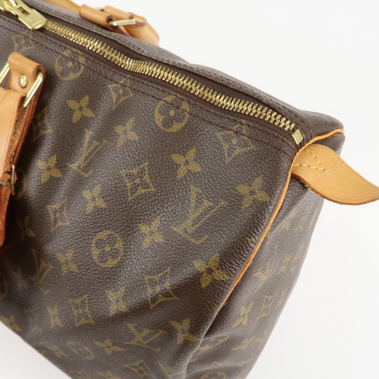 Louis Vuitton Monogram Keep All 45 Boston Bag M41428 Used