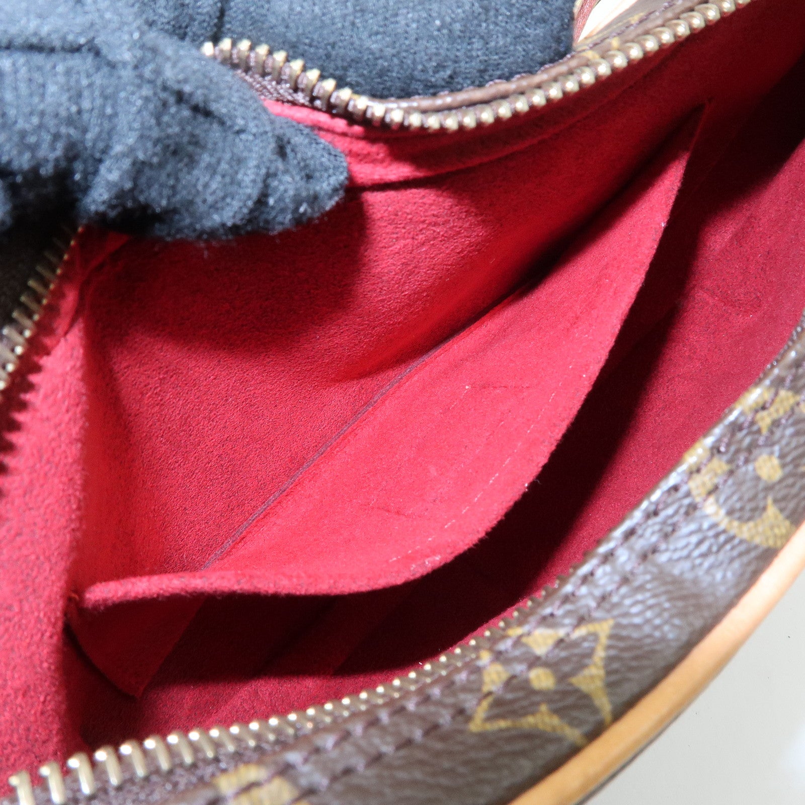 Louis Vuitton Monogram Pochette Croissant Shoulder Bag M51510 Used