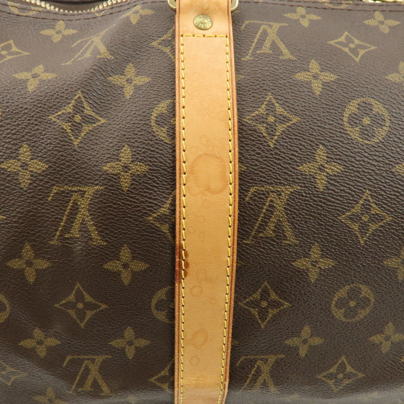Louis Vuitton Monogram Keep All 50 Bag Boston Bag Brown M41426 Used