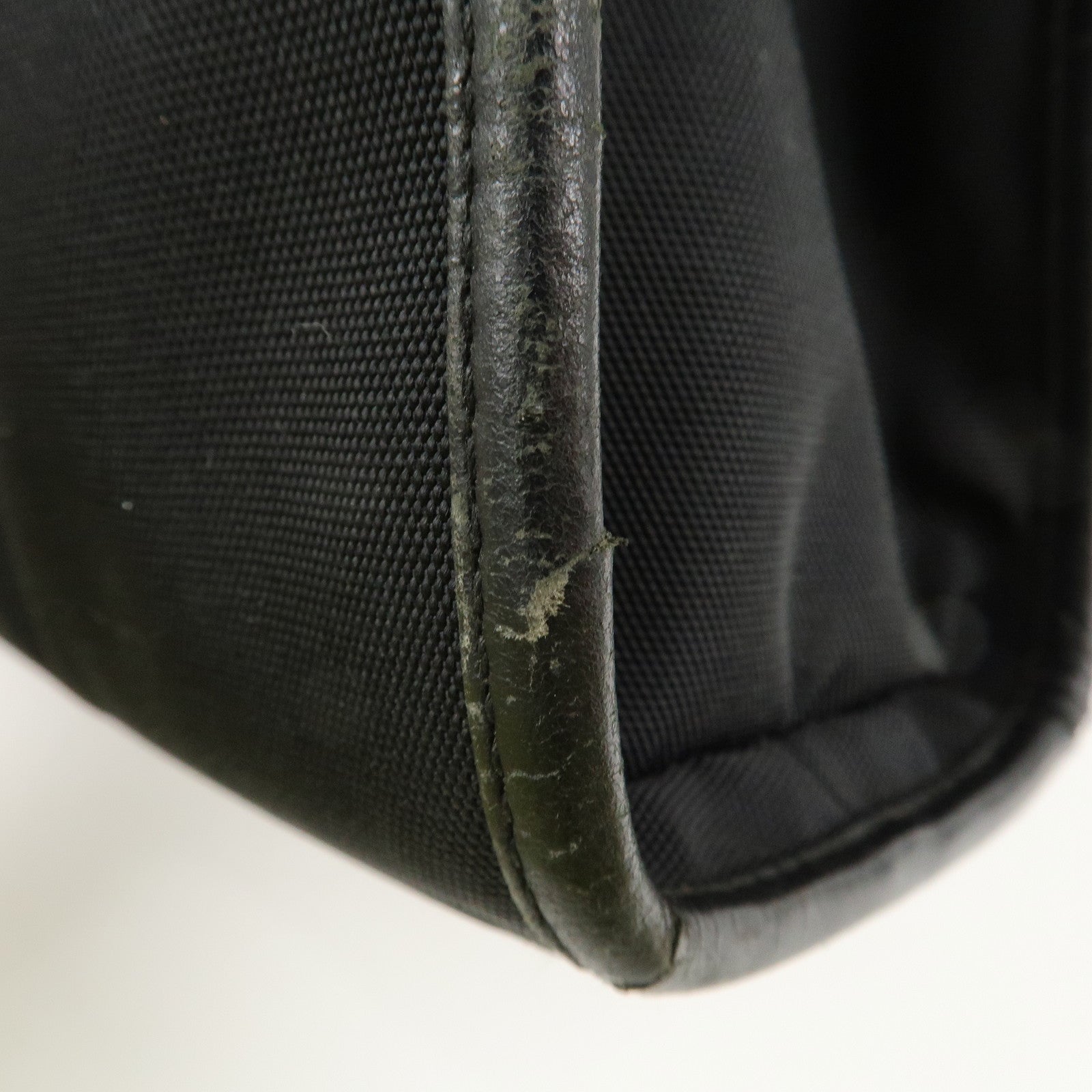 GUCCI Jackie GG Canvas Leather Shoulder Bag Black 002.1068 Used