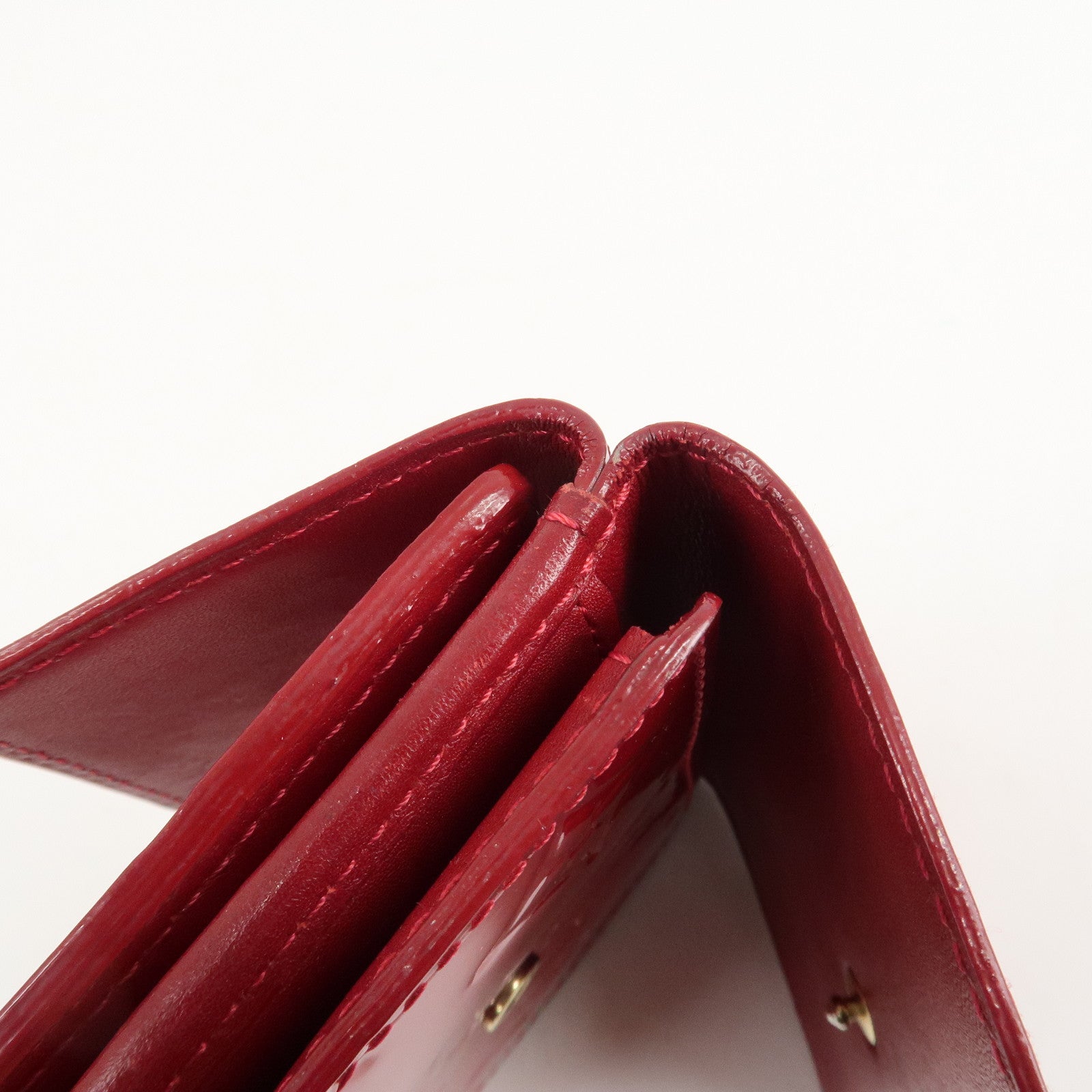 Louis Vuitton Set of 2 Monogram Vernis Wallet M91981 M91982 Used