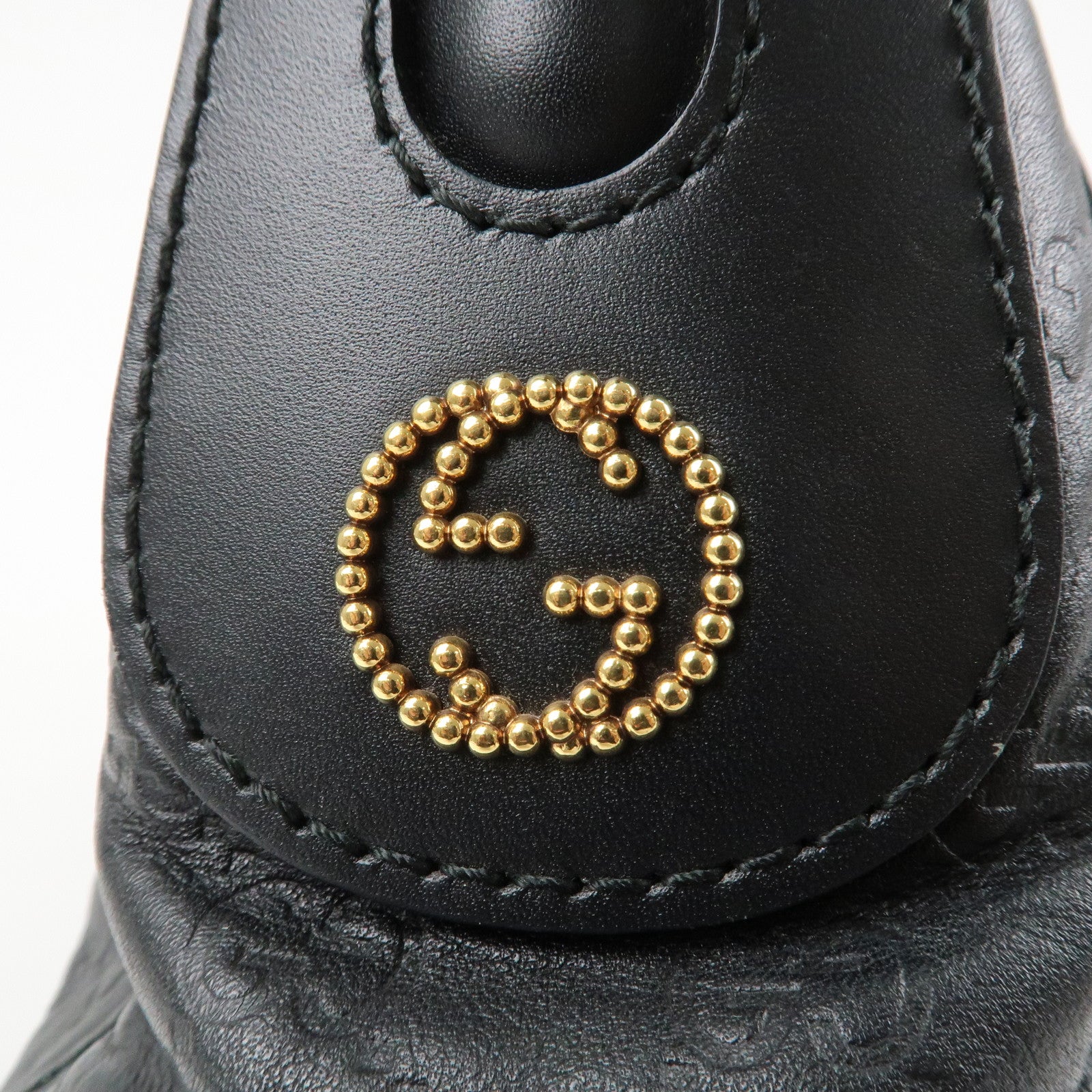 GUCCI Guccissima Scarlet Guccissima Leather Shoulder Bag 282298 Used