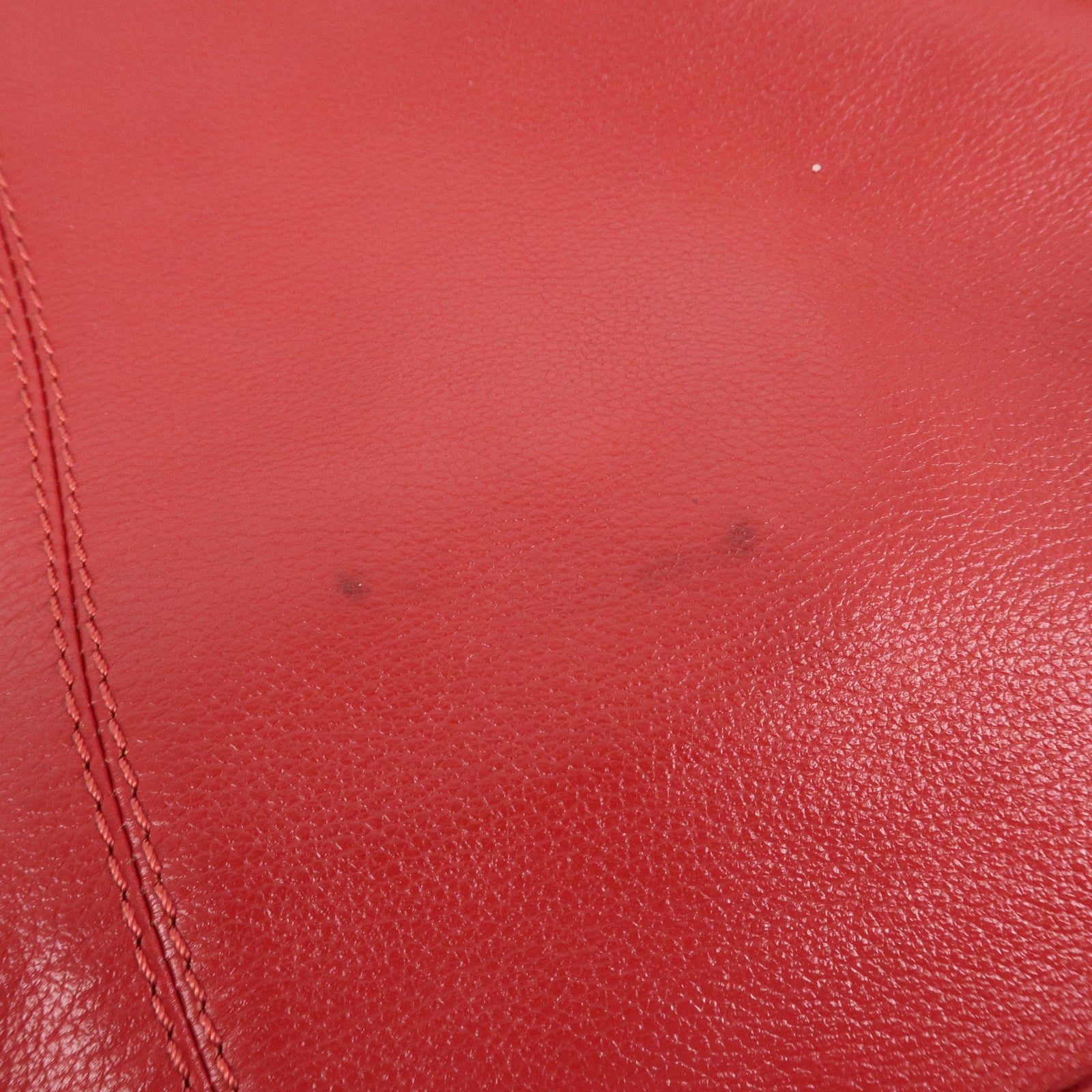 Chloe See By Chloe Leather Tote Bag Shoulder Bag Red Used