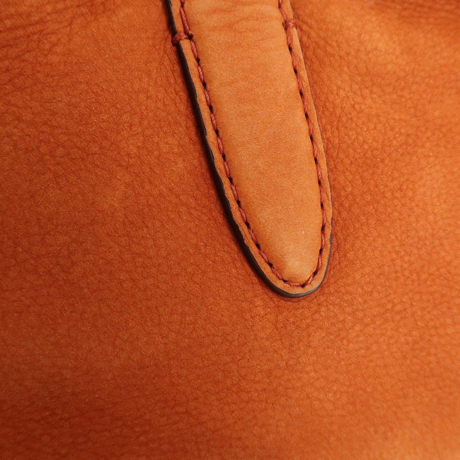 GUCCI New Jackie Suede Shoulder Bag Orange 277520 Used