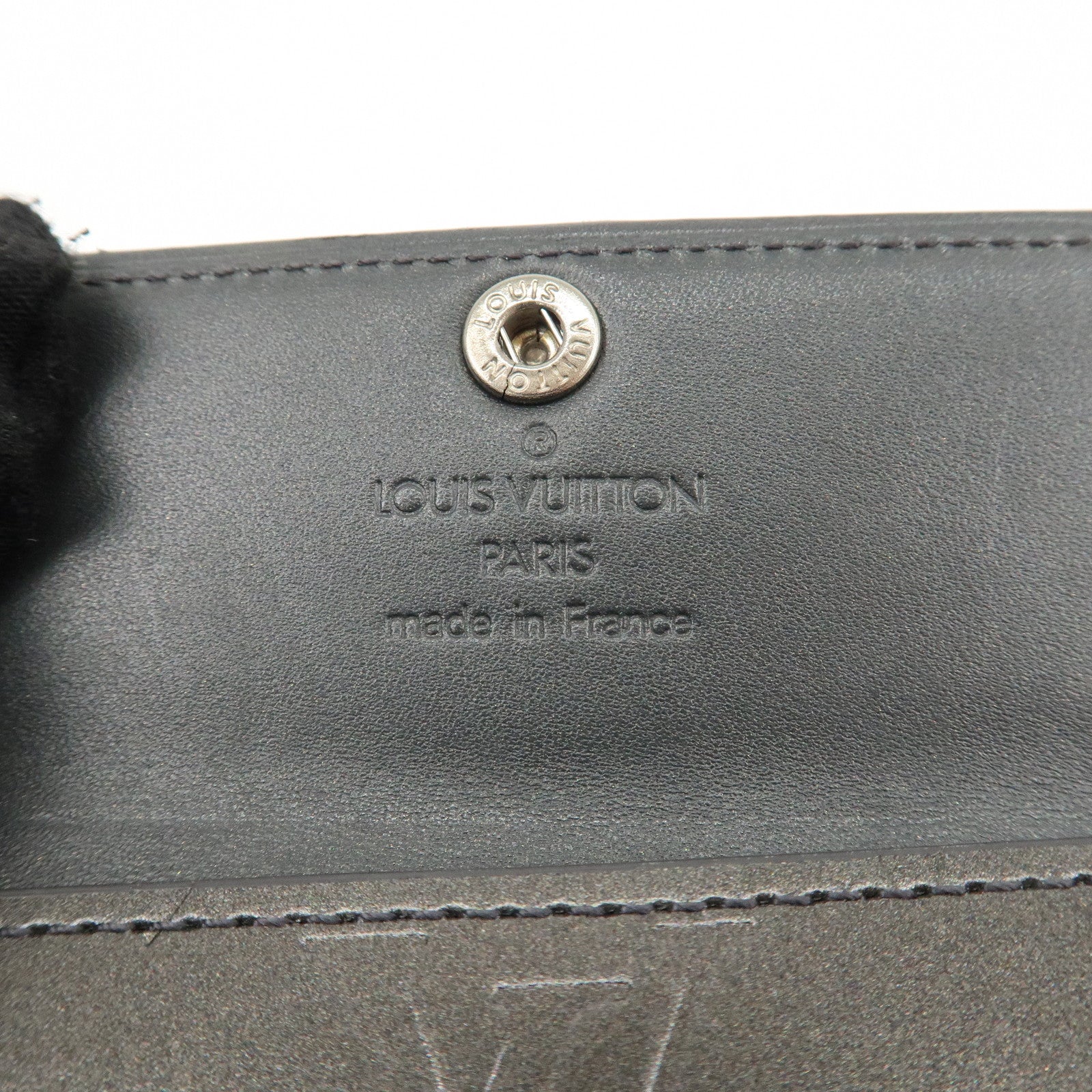 Louis Vuitton Monogram Matte Ludlow Coin Case Noir M65122 Used