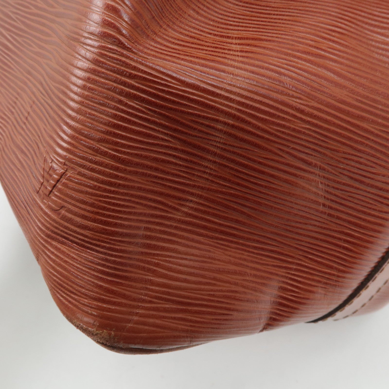 Louis Vuitton Epi Petit Noe Shoulder Bag Kenya Brown M44103 Used