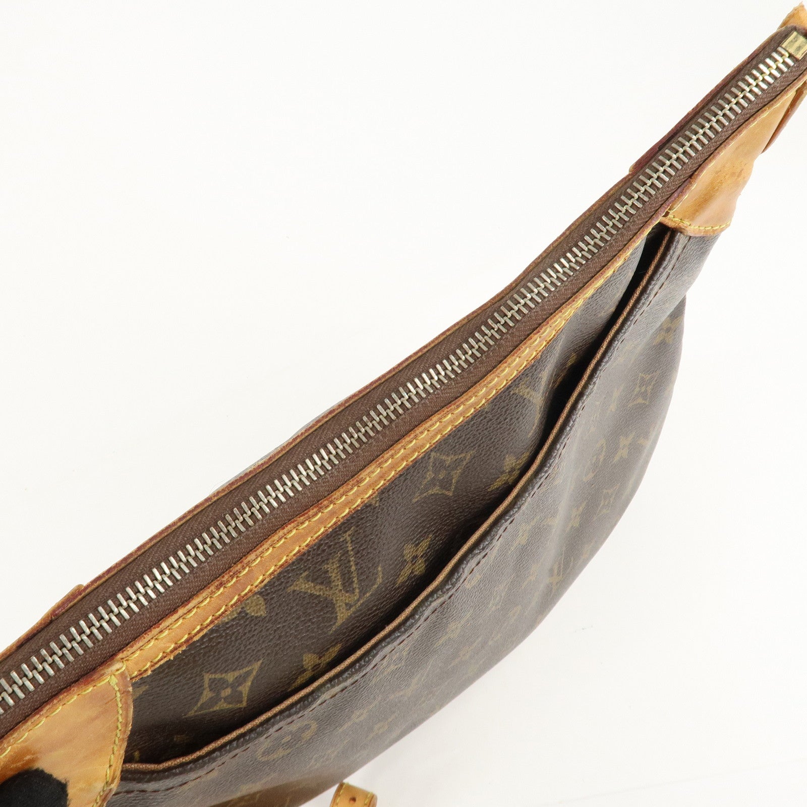 Louis Vuitton Monogram Odeon MM Shoulder Bag Brown M56389 Used