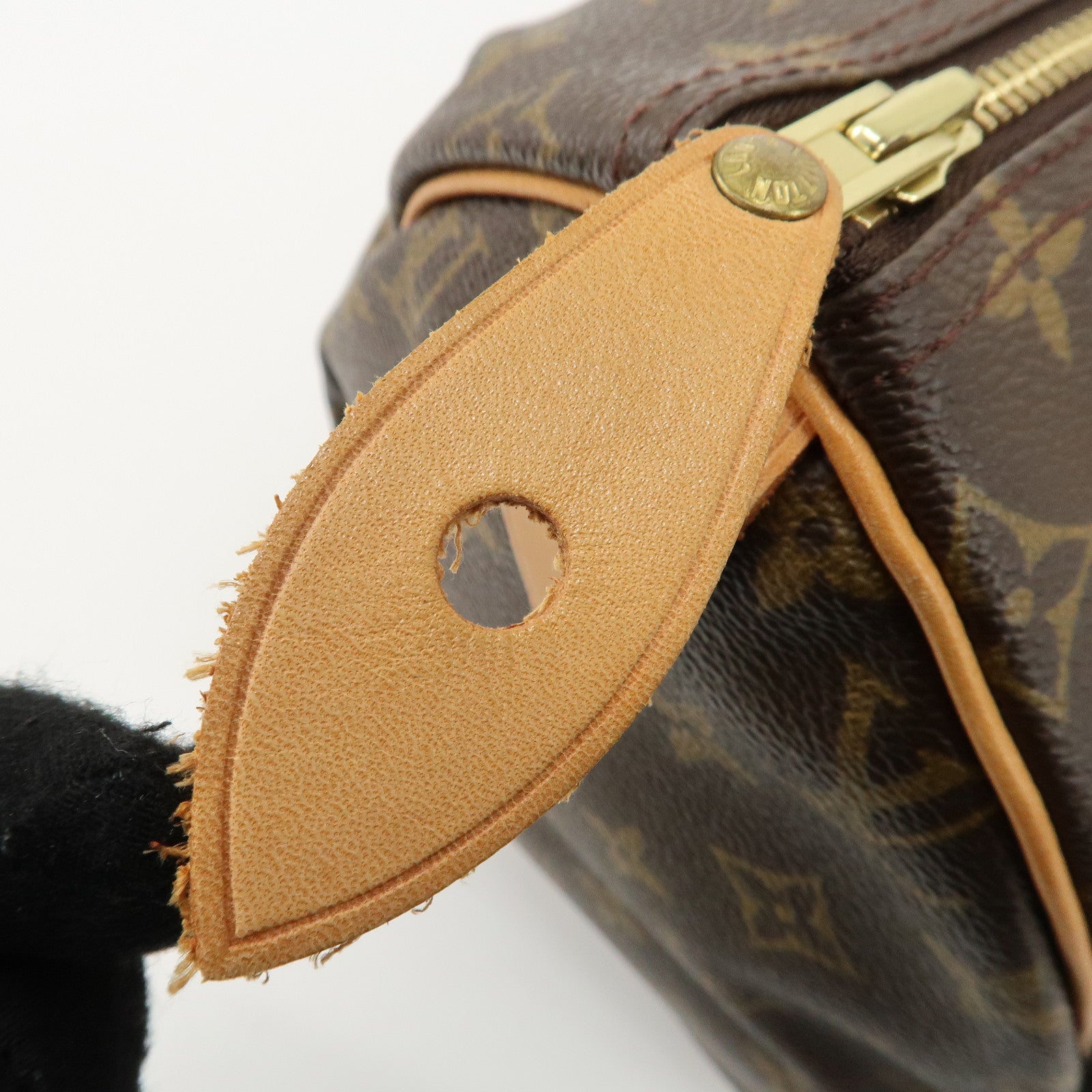 Louis Vuitton Monogram Speedy 40 Hand Bag Boston Bag M41522 Used