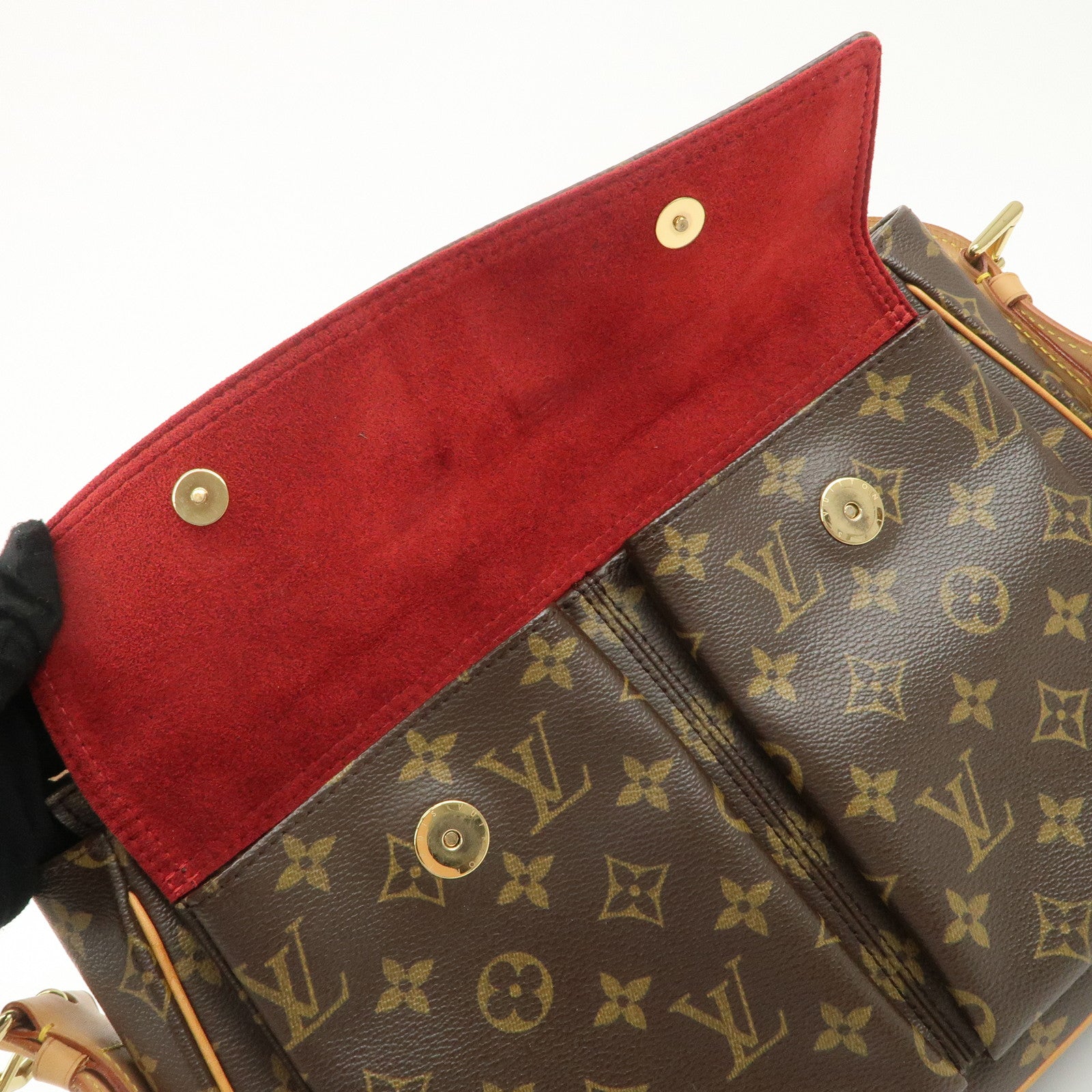Louis Vuitton Monogram Viva Cite GM Shoulder Bag FA Engraved M51163Used F/S Used