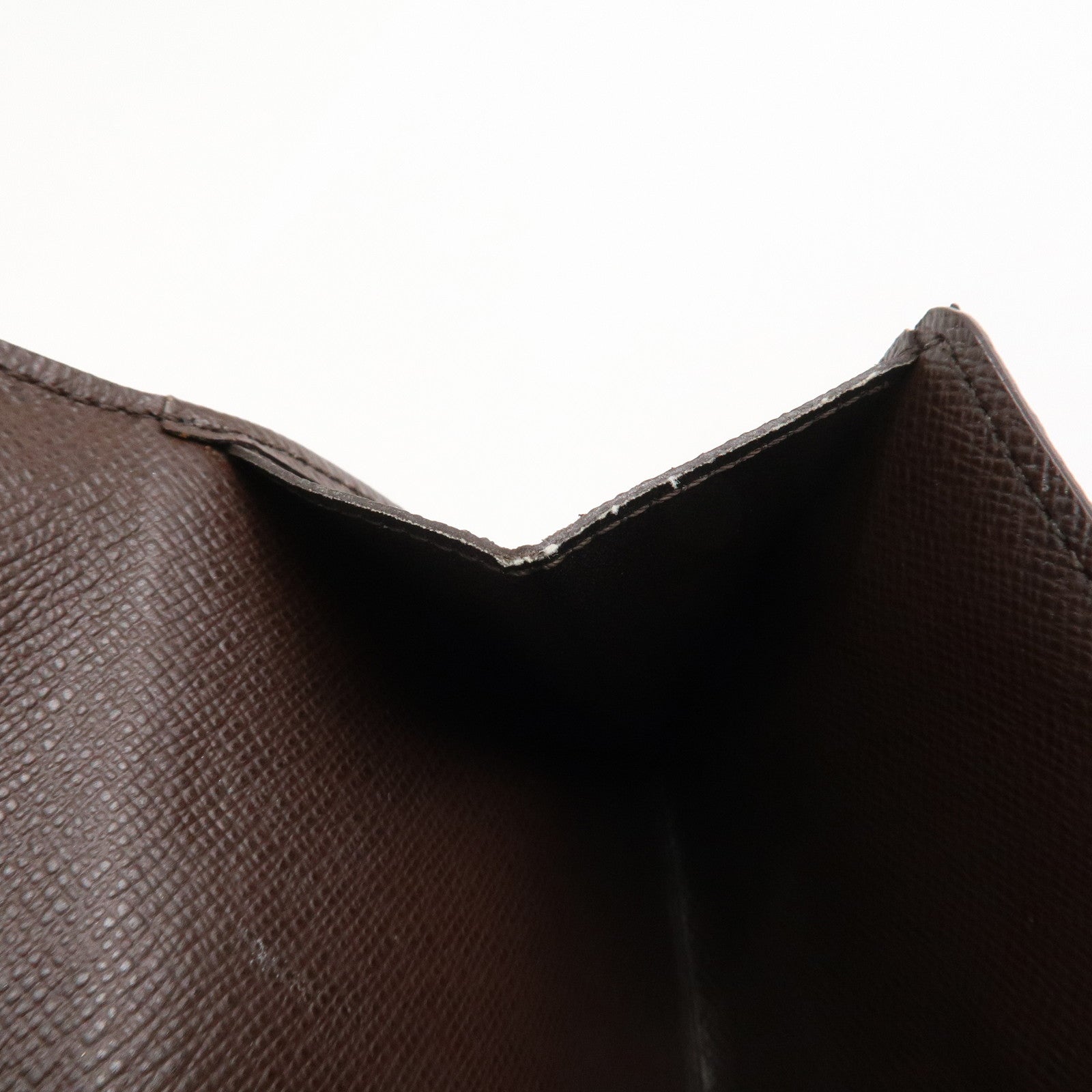 Louis Vuitton Damier Ebene Portefeuille Elise Wallet N61654 Used
