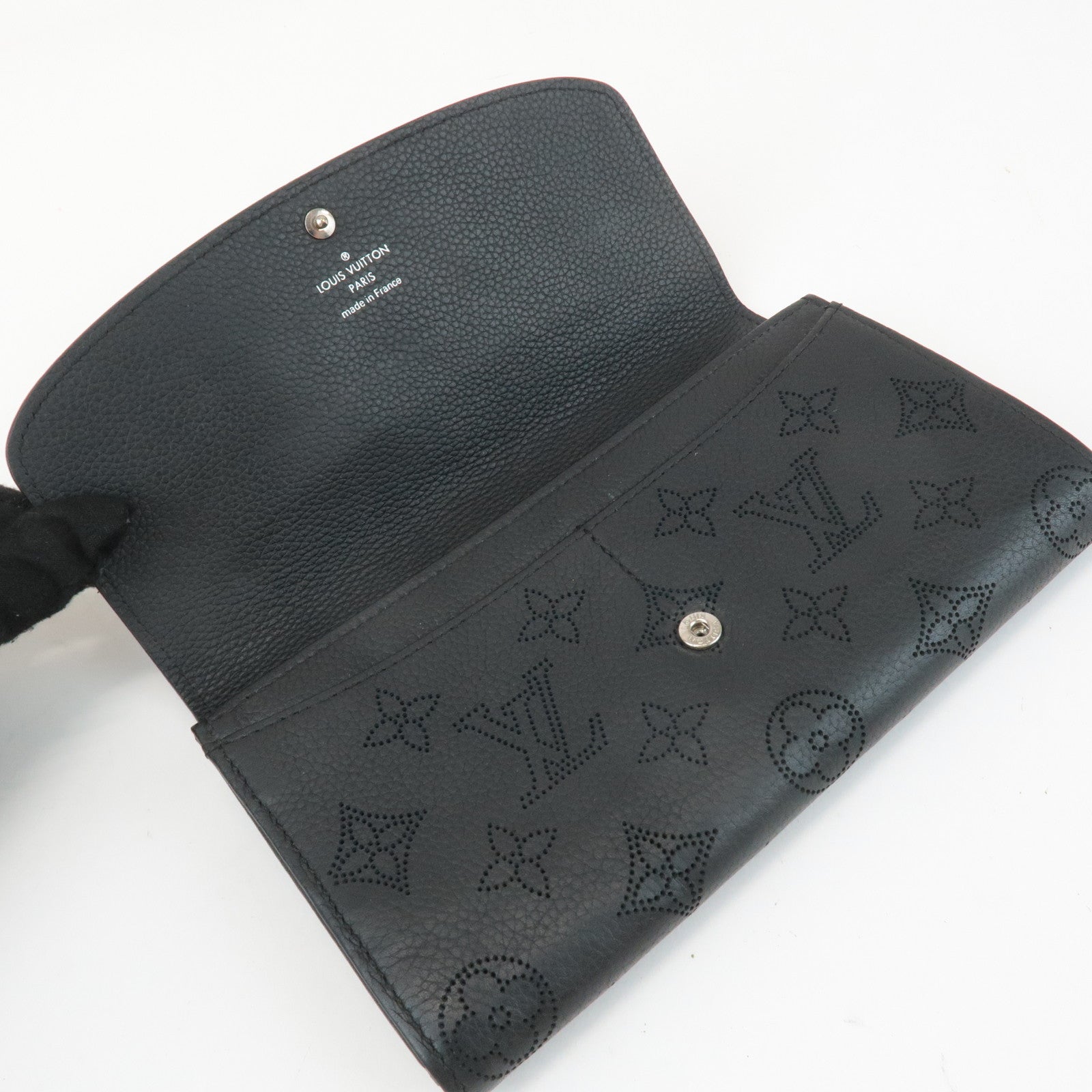 Louis Vuitton Monogram Mahina Portefeuille Iris Wallet M60143 Used