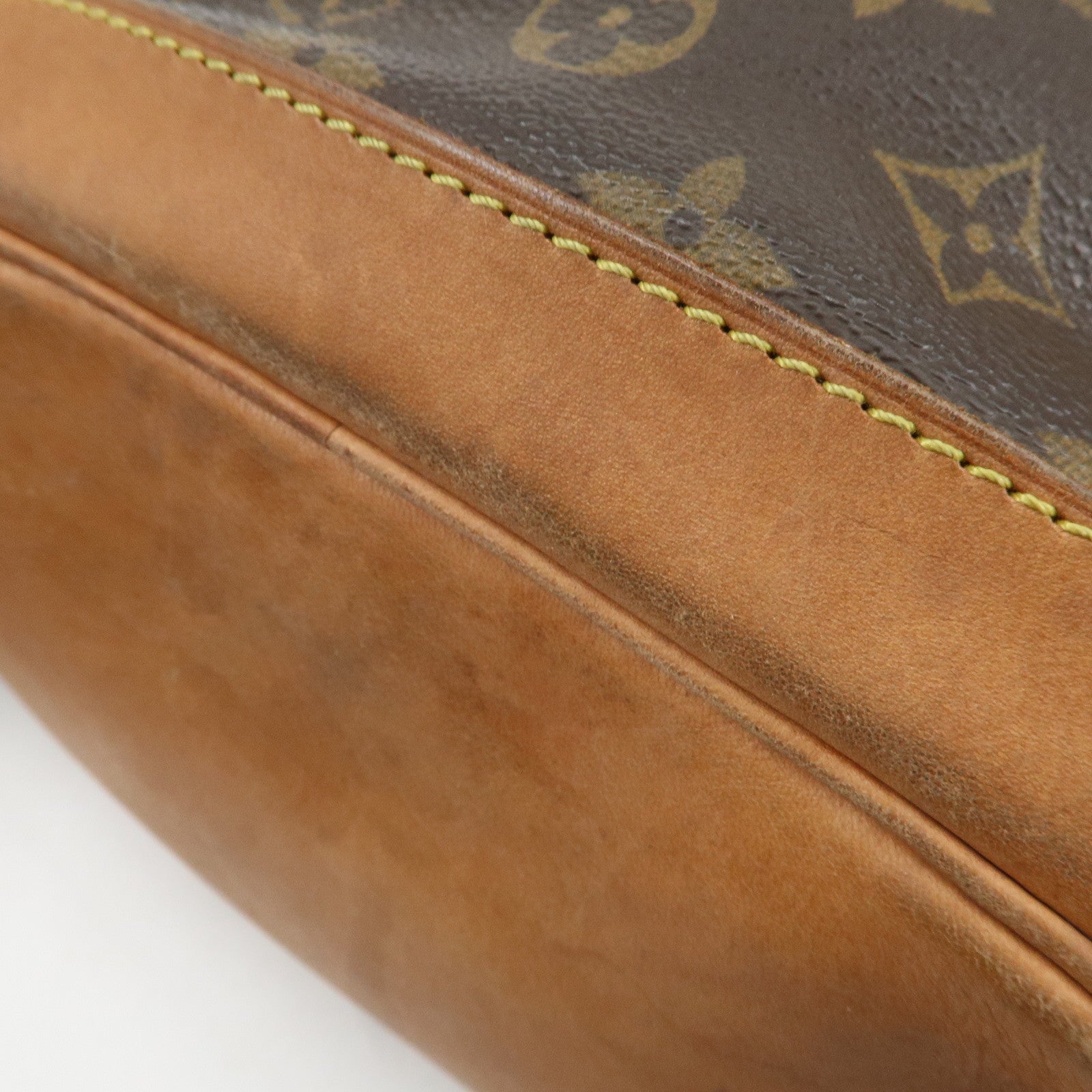 Louis Vuitton Monogram Montsouris MM Back Pack Bag M51136 Used