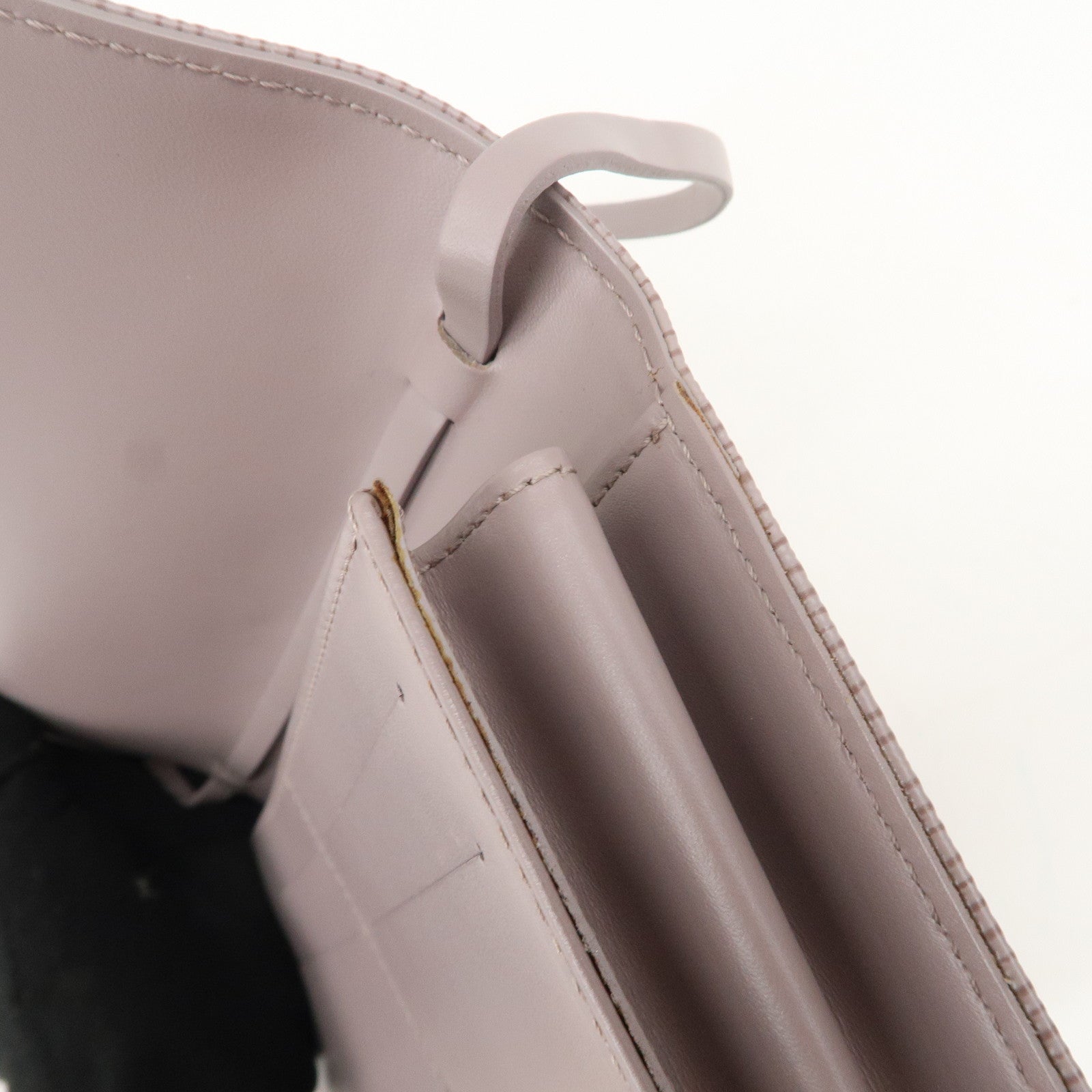 Louis Vuitton Epi Honfleur Hand Bag Shoulder Bag Lilac M5273B Used