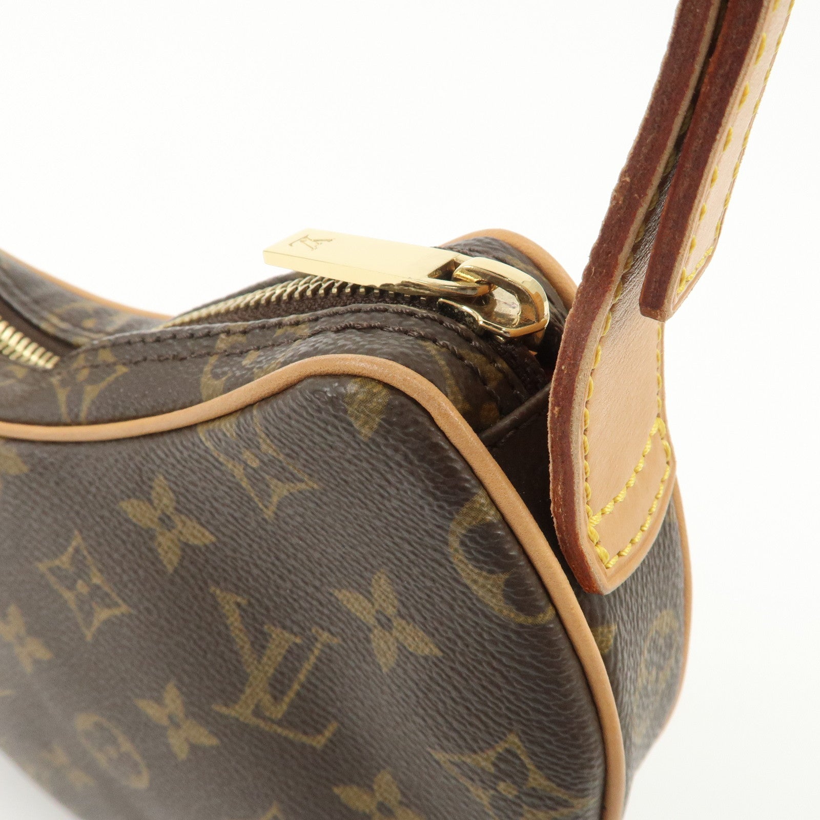 Louis Vuitton Monogram Pochette Croissant Shoulder Bag M51510 Used