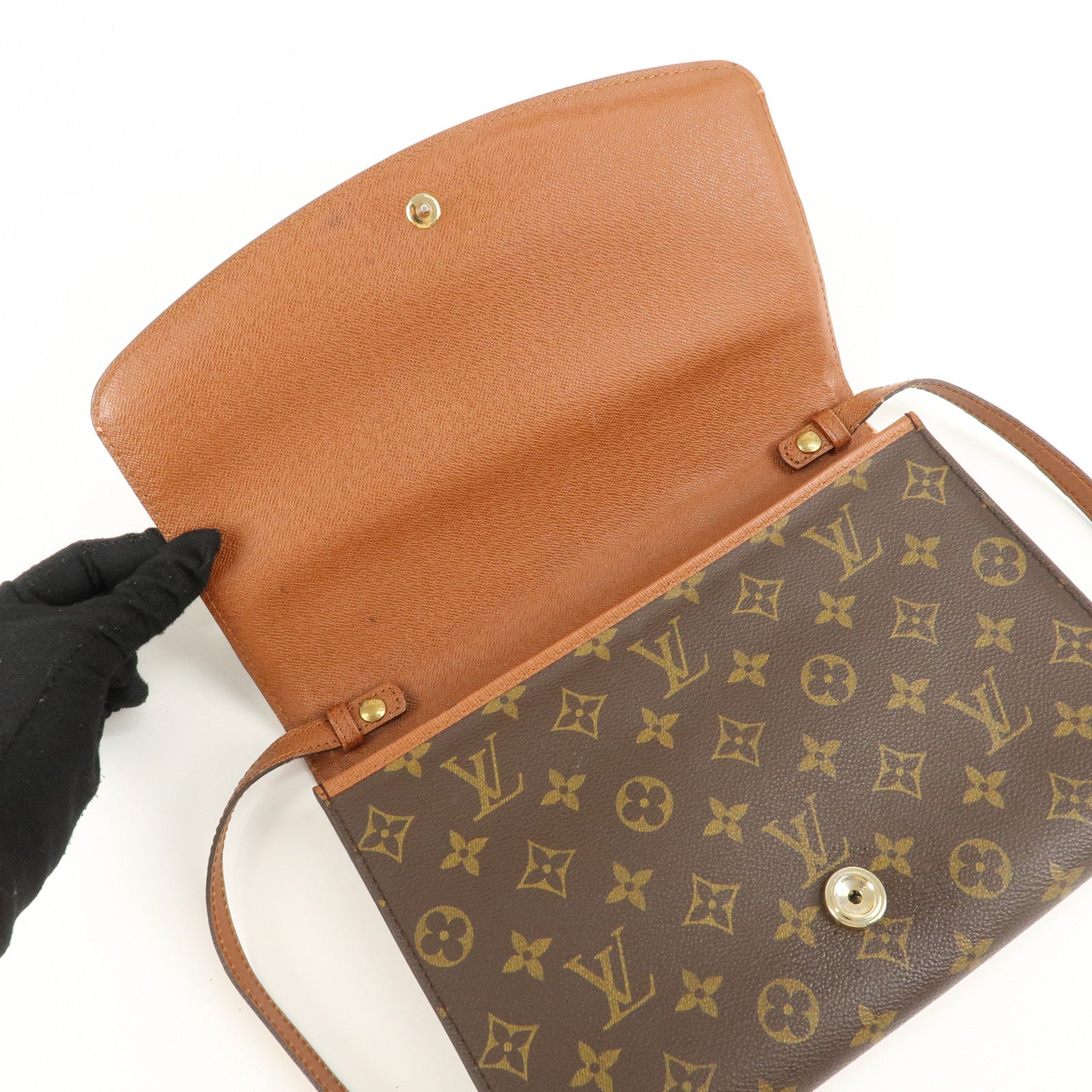 Louis Vuitton Monogram Bordeaux 2Way Bag Shoulder Bag M51797 Used