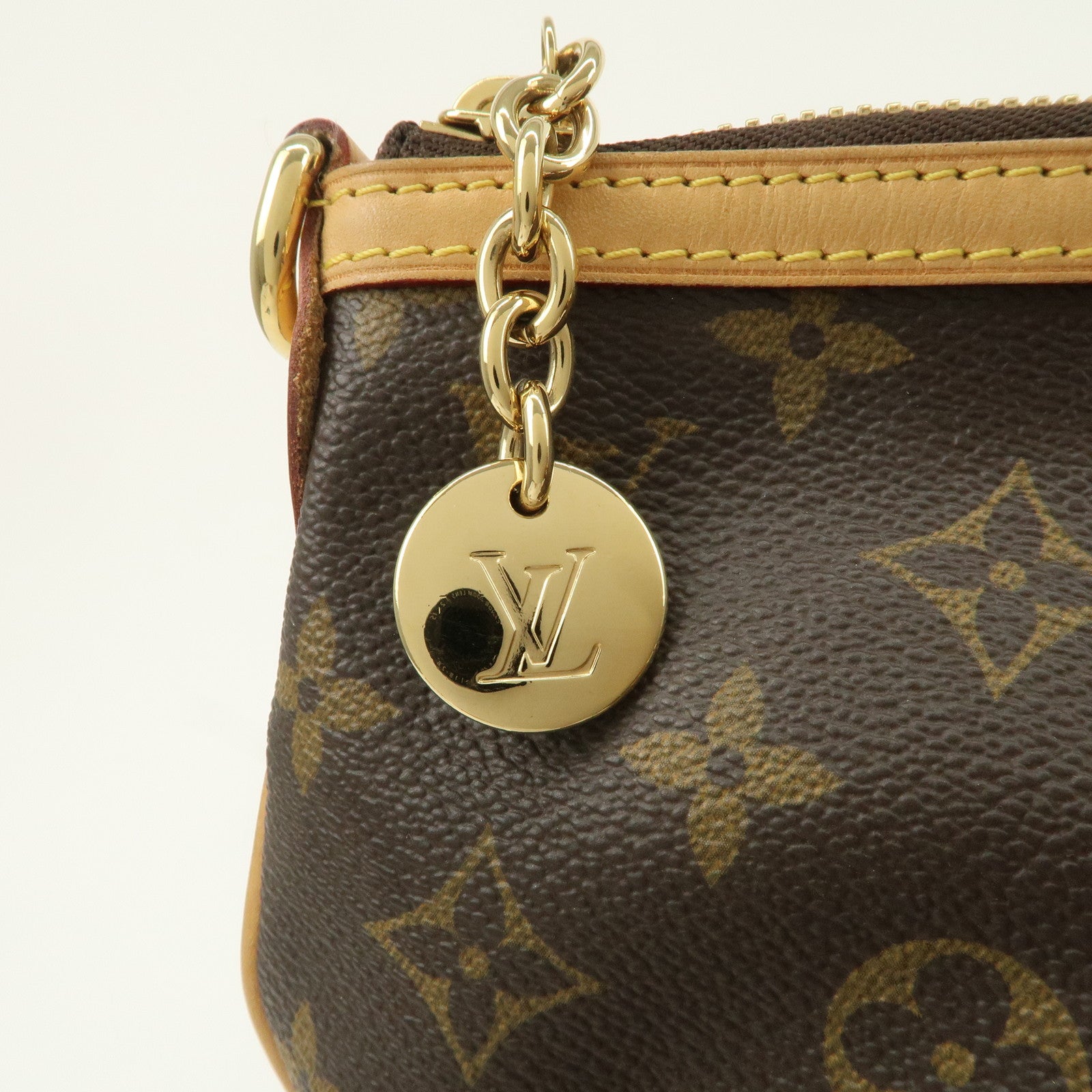 Louis Vuitton Monogram Palermo GM 2Way Hand Bag Brown M40146 Used