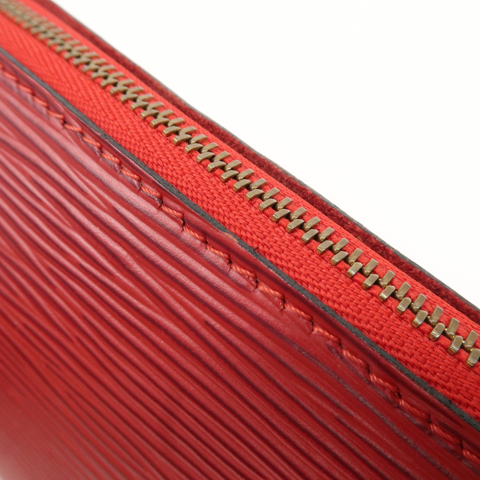 Louis Vuitton Epi Pochette Accessoire Hand Bag Red M40776 Used