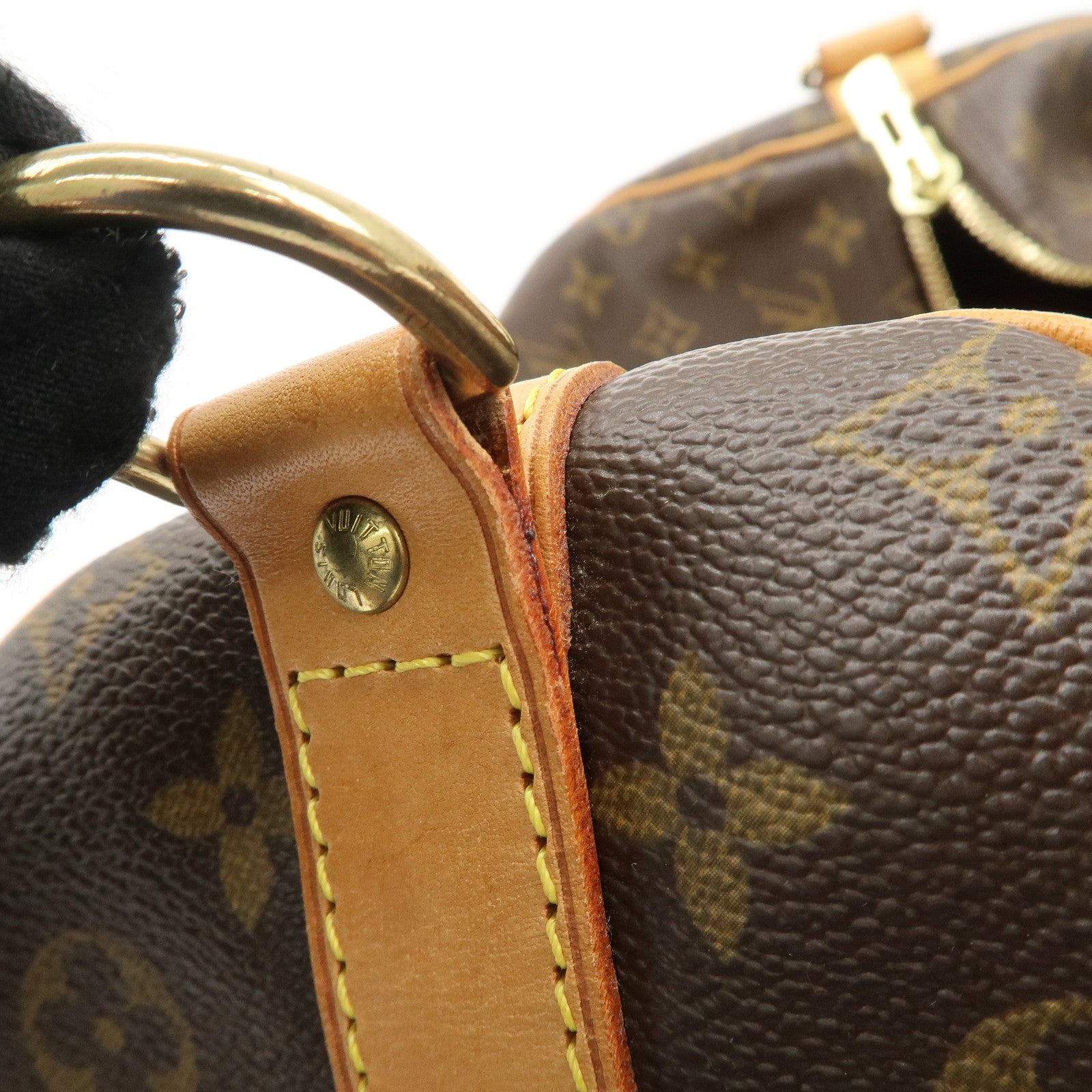 Louis Vuitton Monogram Keep All Bandouliere 55 Boston Bag M41414 Used