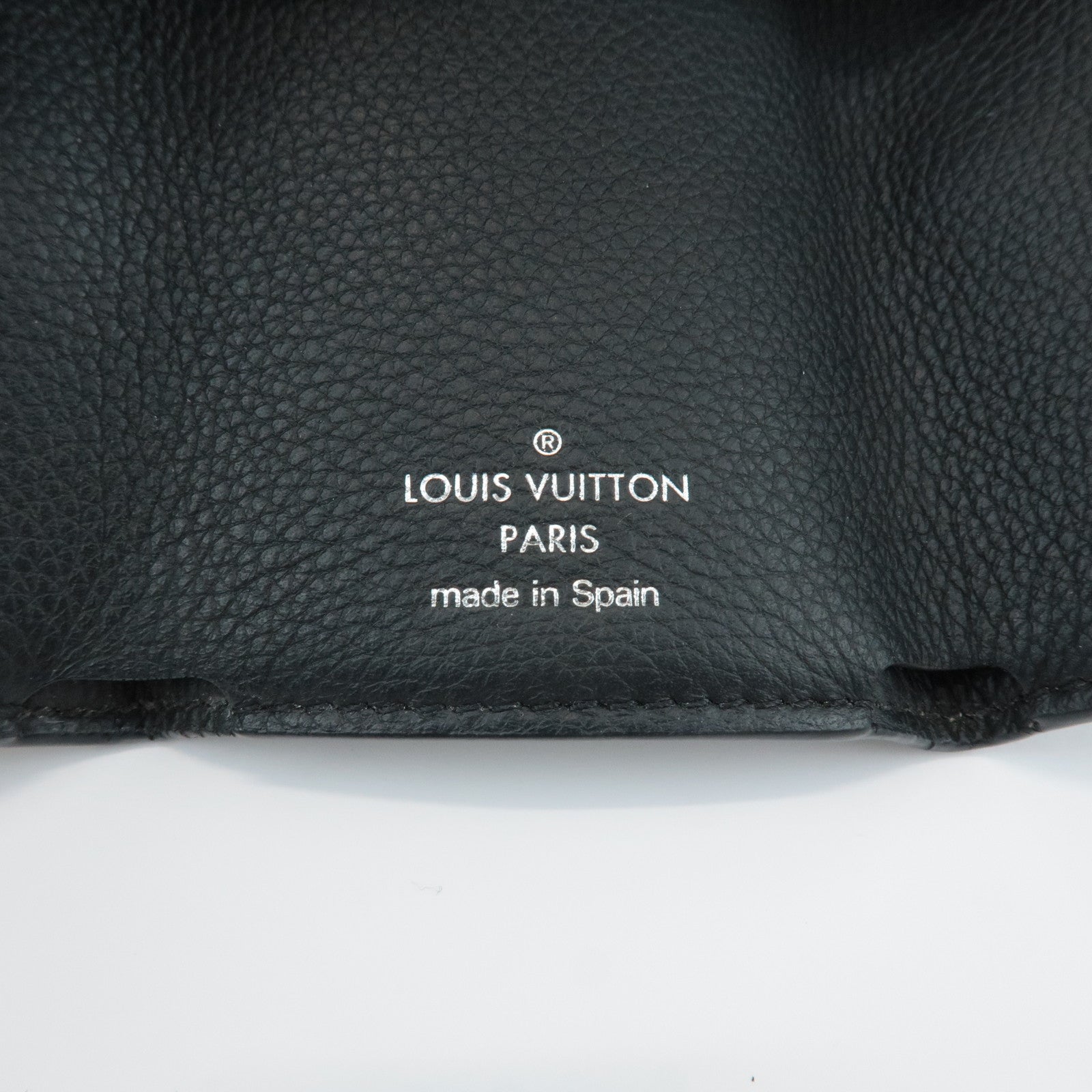 Louis Vuitton Lock Me Portefeuille Lock Mini Wallet Noir M63921 Used