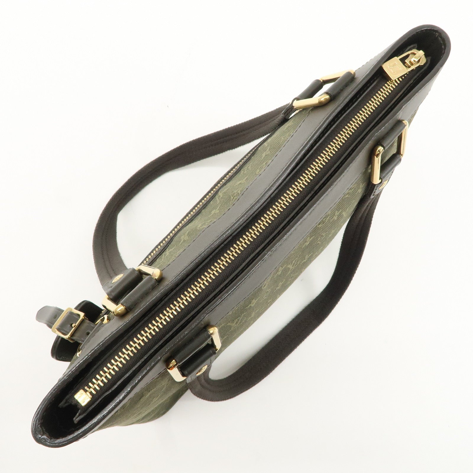 Louis Vuitton Monogram Mini Lucille PM Hand Bag TST Khaki M92682 Used