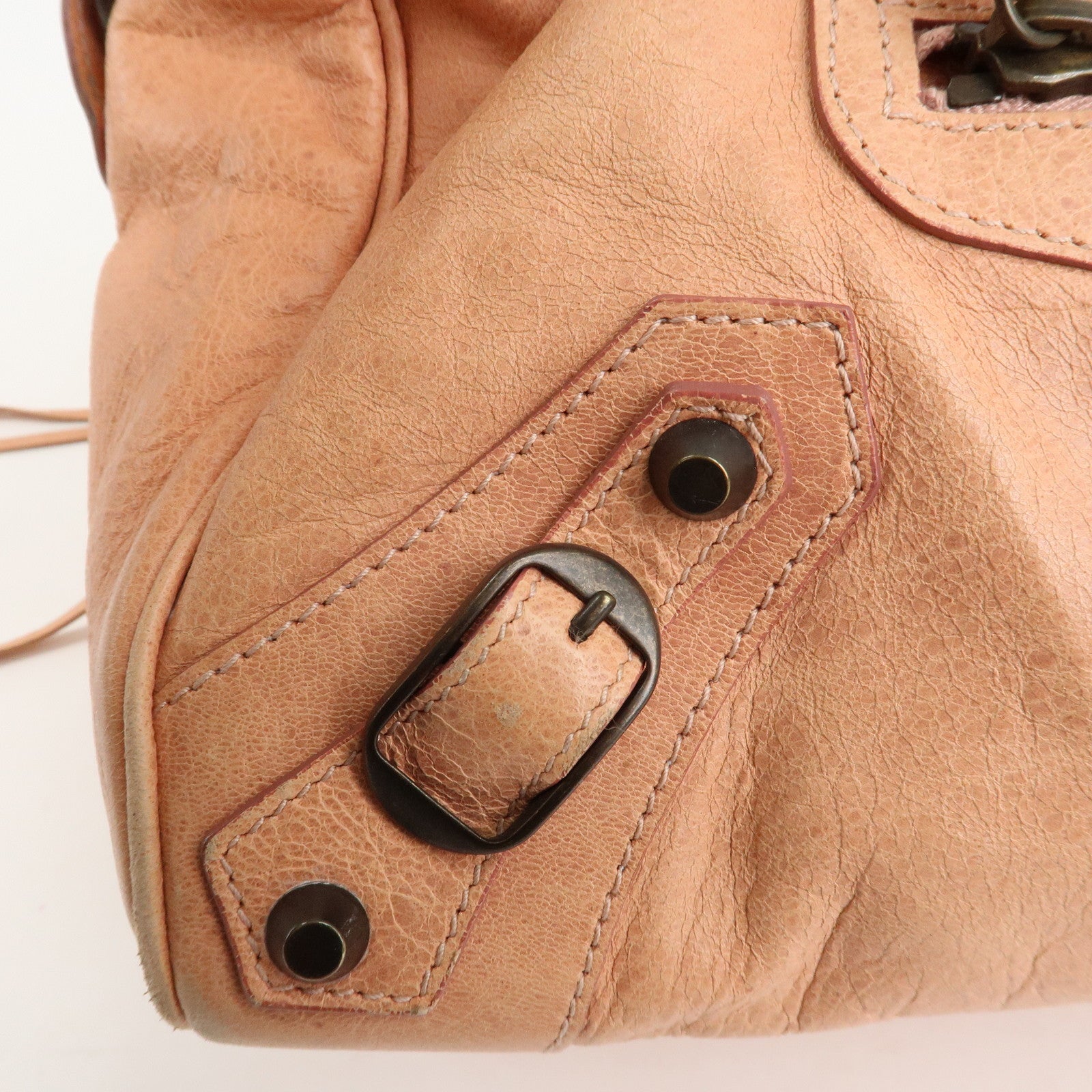 BALENCIAGA The Twiggy Leather 2way Bag Shoulder Bag 128523 Used