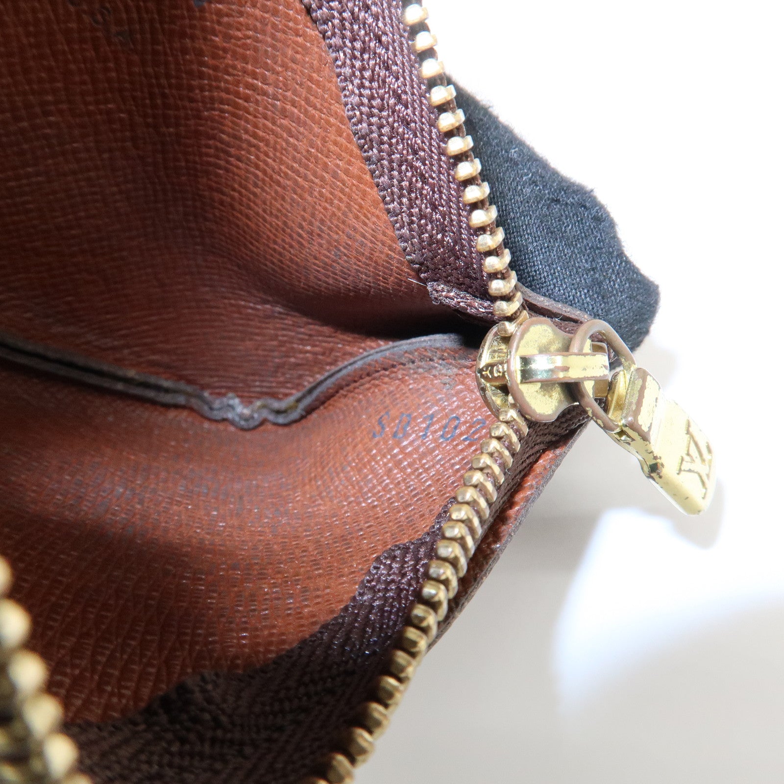 Louis Vuitton Monogram Pochette Cles Coin Case Key Case M62650 Used