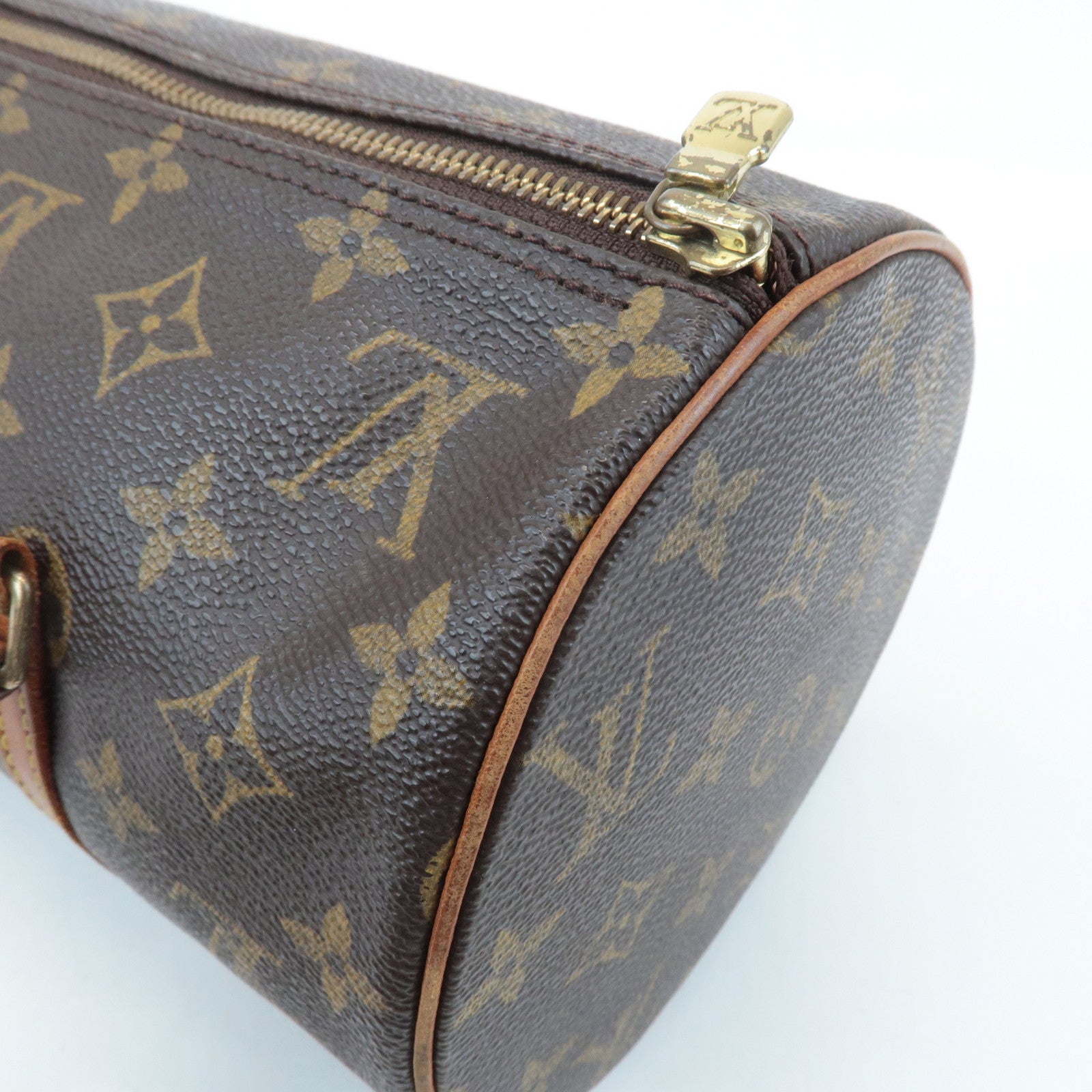 Louis Vuitton Monogram Papillon 30 Hand Bag New Style M51385 Used