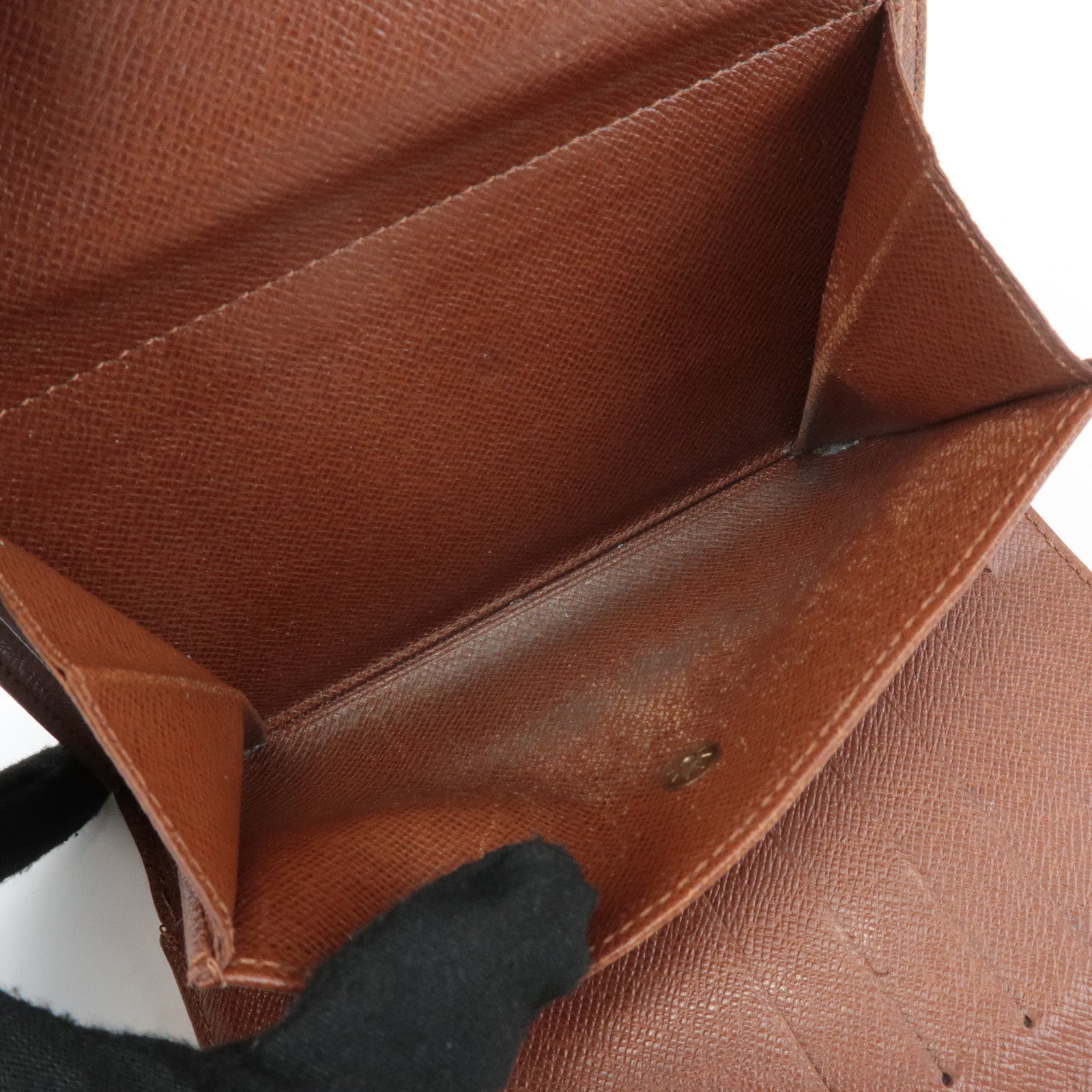 Louis Vuitton Monogram Porte Tresor Etui Papiers Wallet M61202 Used