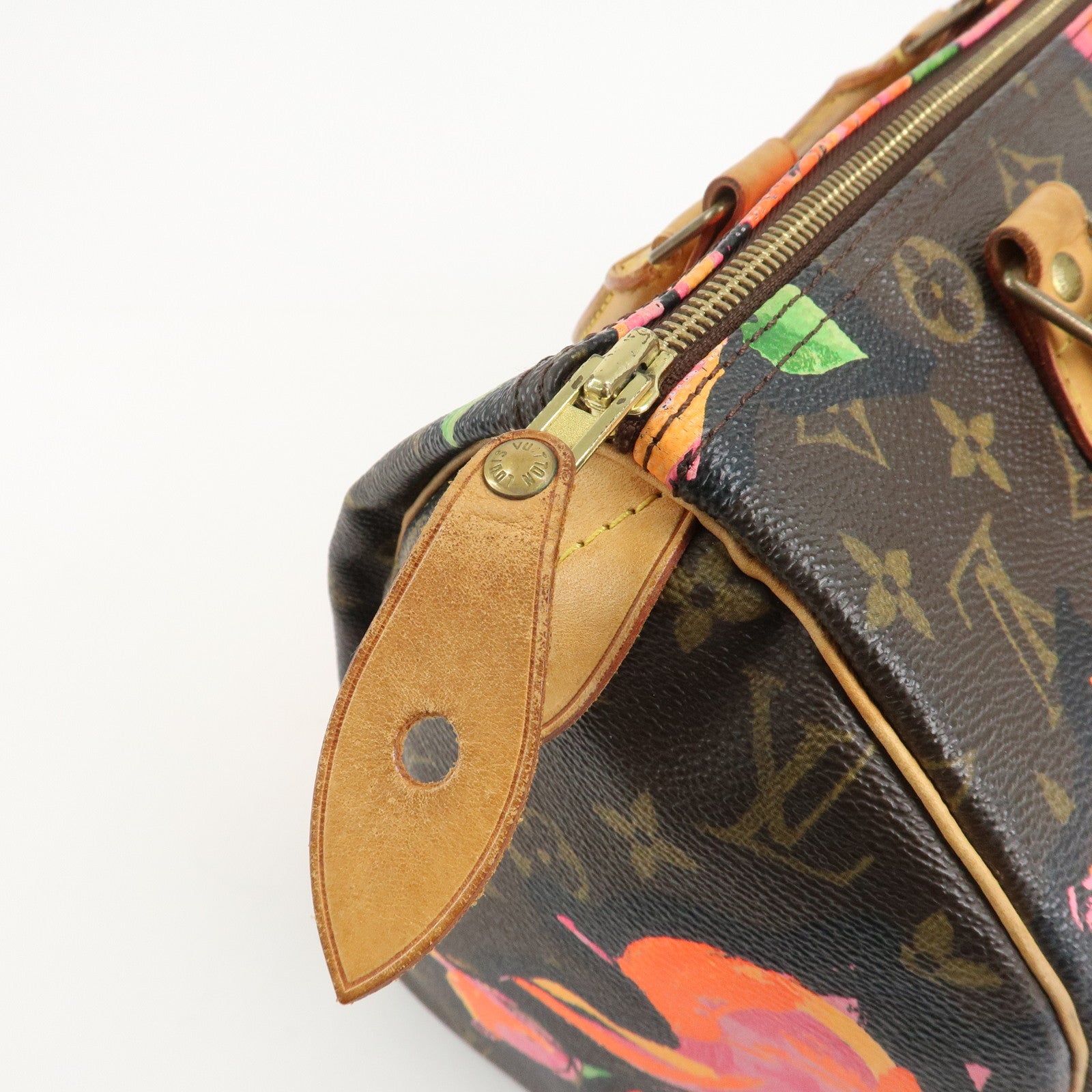 Louis Vuitton Monogram Rose Speedy 30 Hand Bag Boston Bag M48610 Used