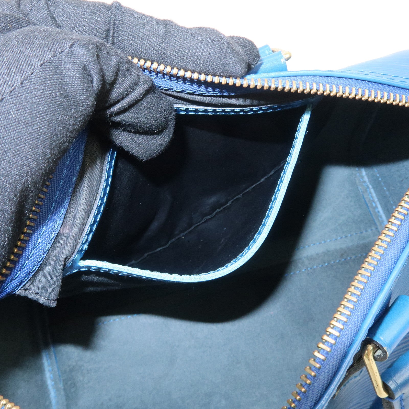 Louis Vuitton Epi Epi leather スピーディ25 Style Toledo Blue M43015