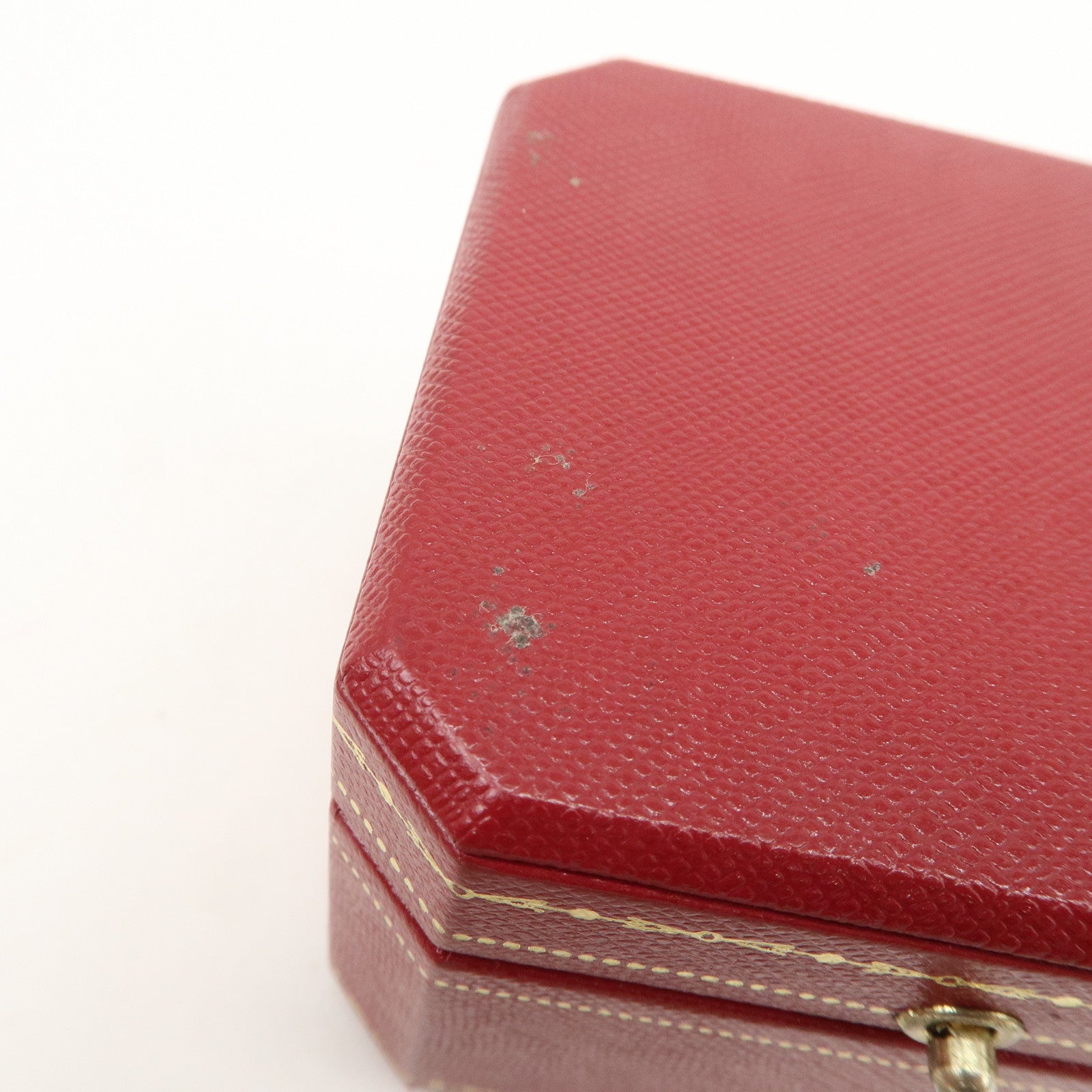 Cartier Set of 5 Jewelry Boxes Ring Boxes Red Gold