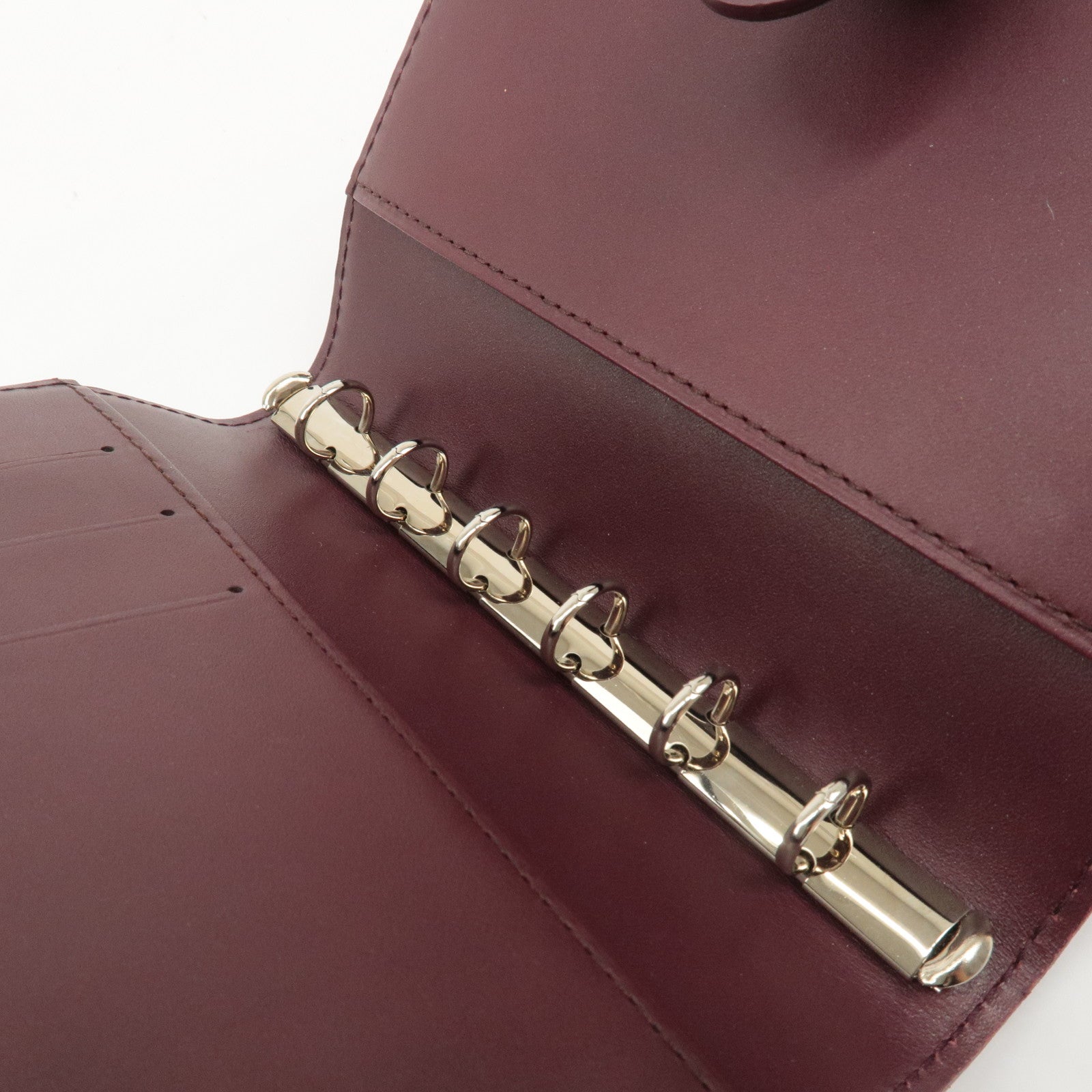 Louis Vuitton Monogram Matt Agenda PM Planner Cover Violet R20936 Used