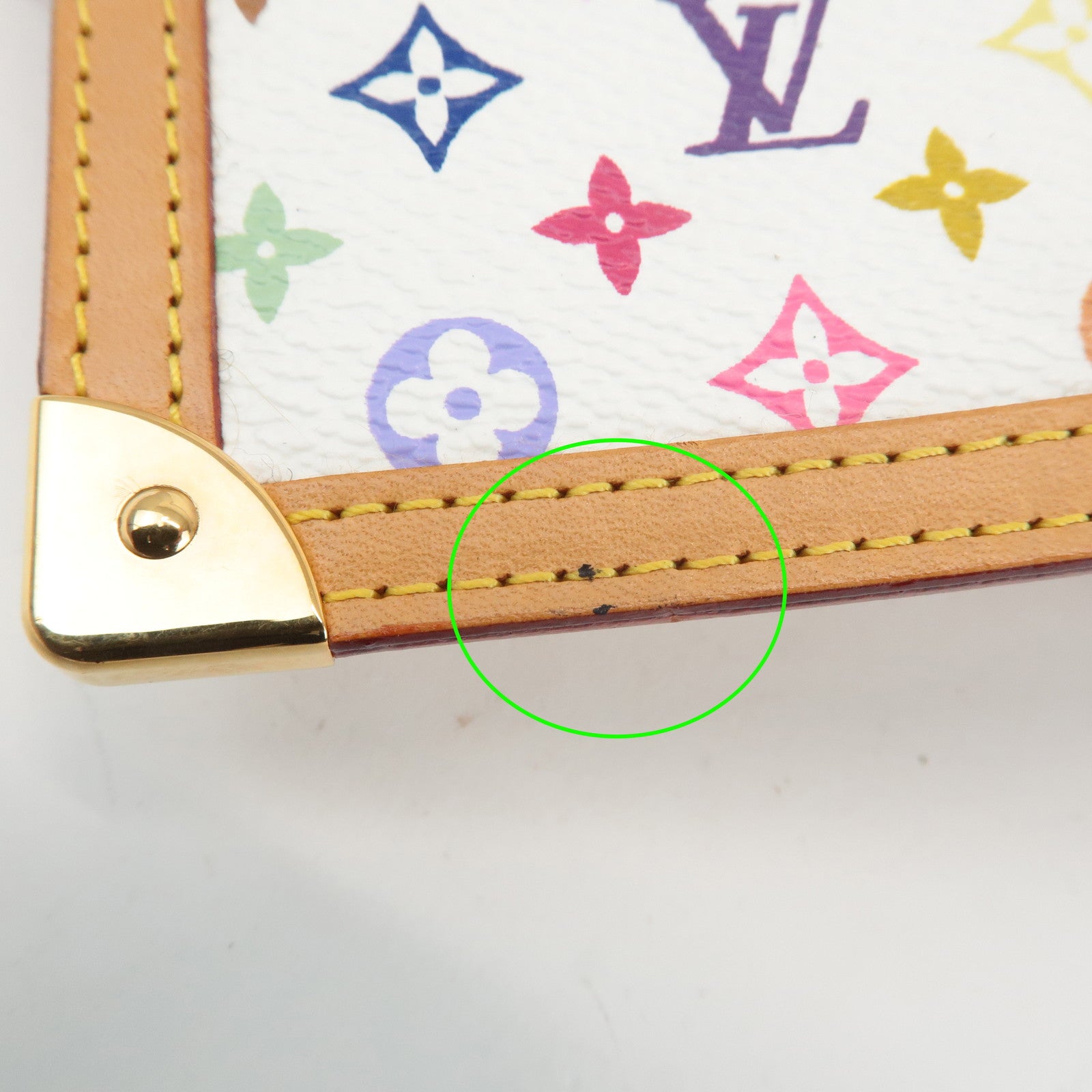 Louis Vuitton Monogram Multi Color Agenda PM Planner Cover R20896 Used